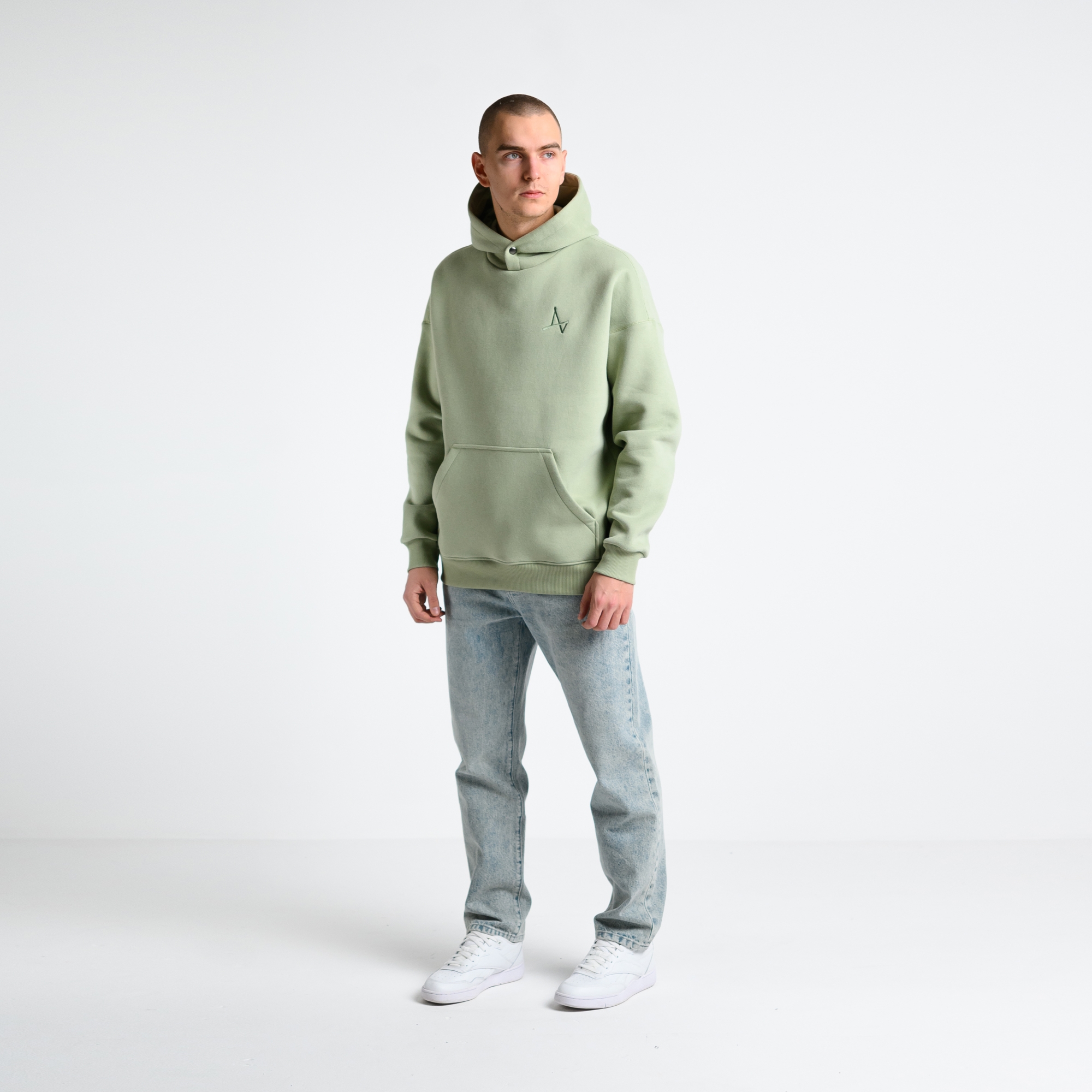 Утеплённое худи Simple Velur