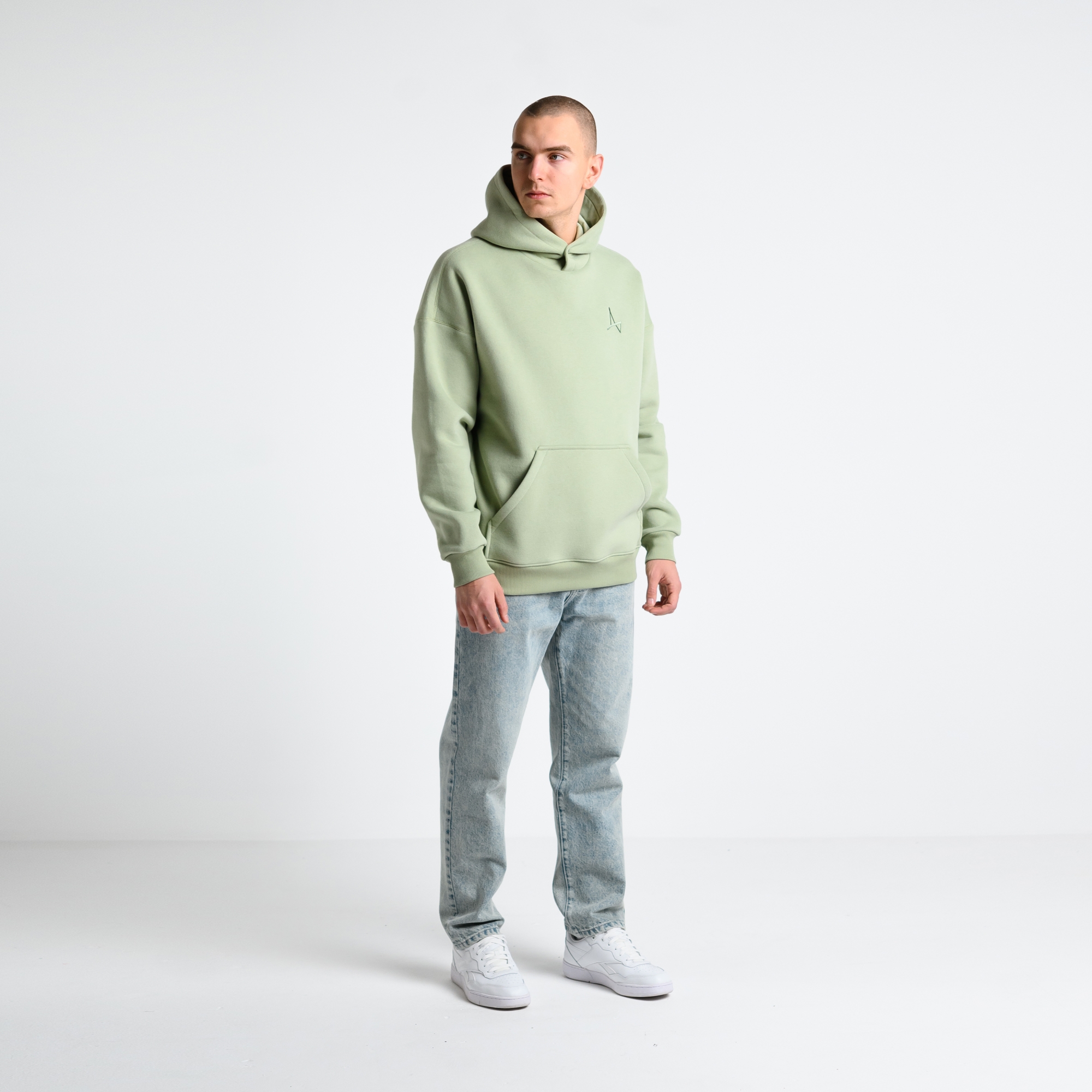 Утеплённое худи Simple Velur