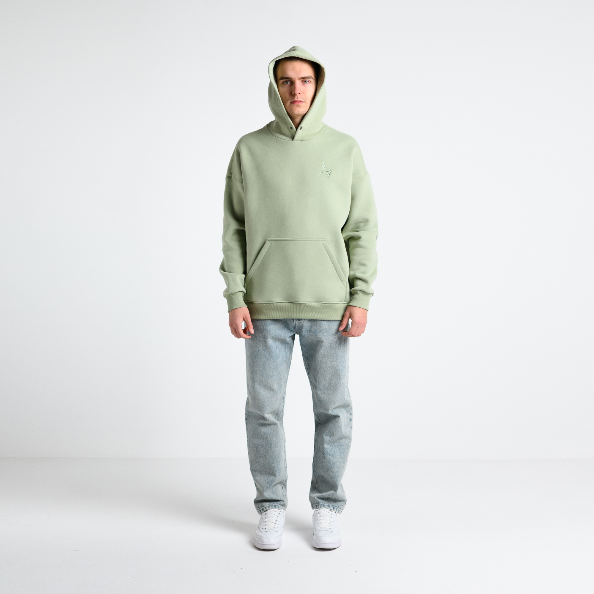 Утеплённое худи Simple Velur