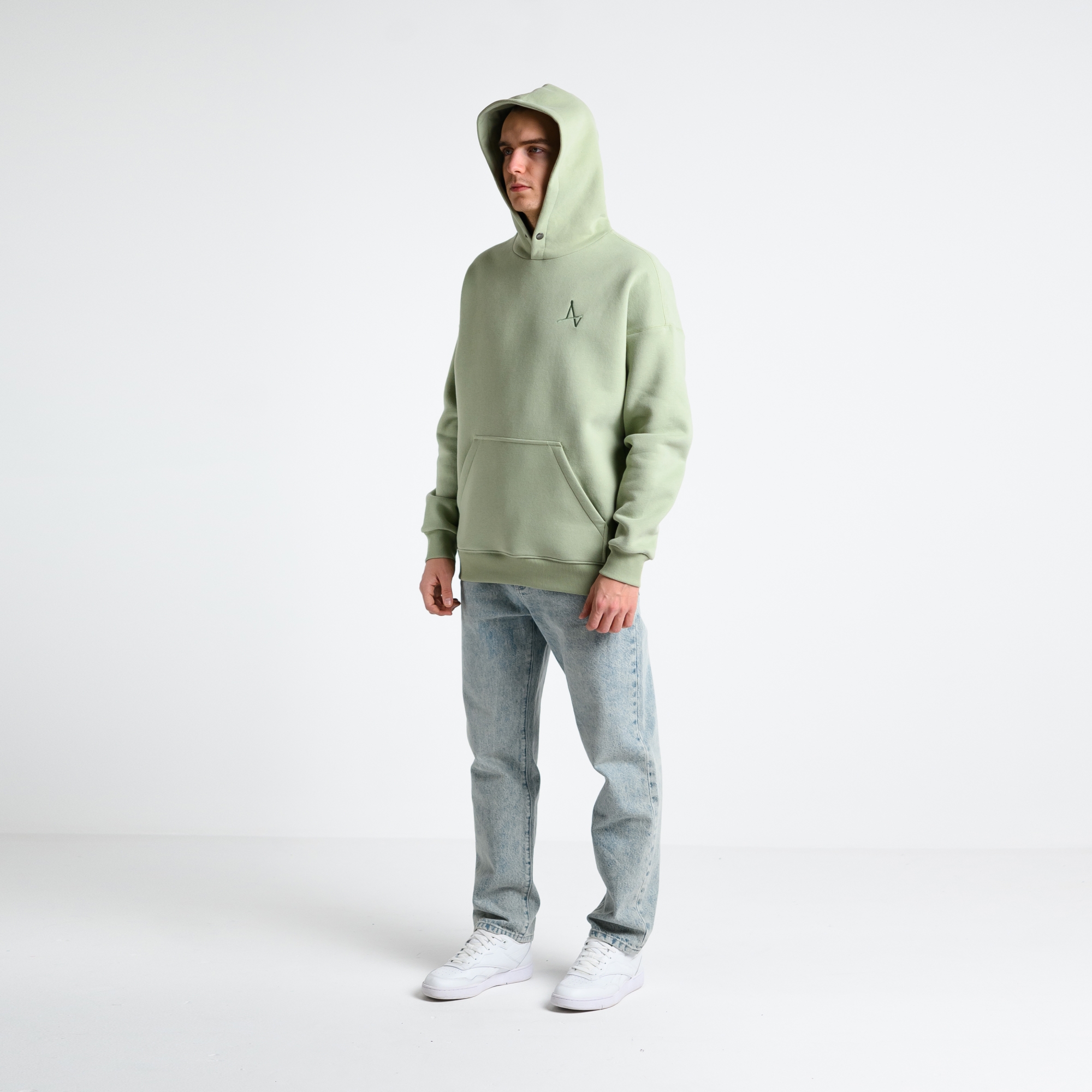 Утеплённое худи Simple Velur