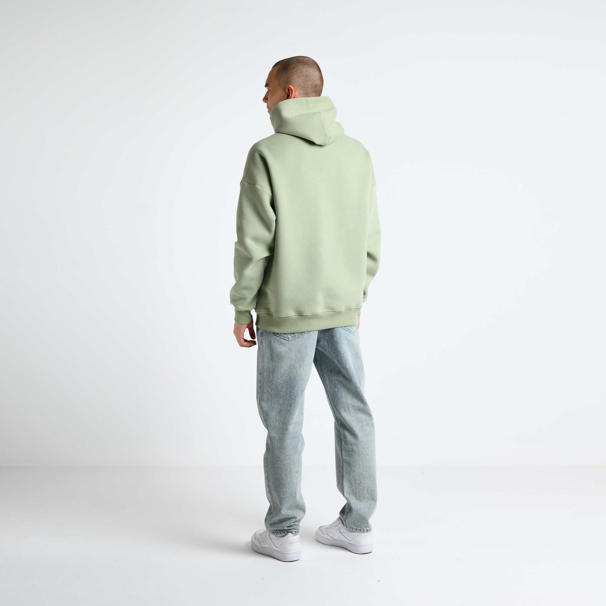 Утеплённое худи Simple Velur