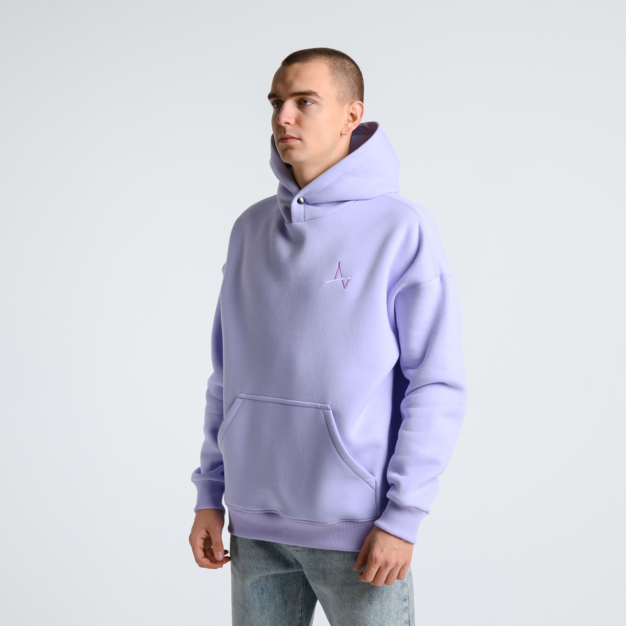 Утеплённое худи Simple Velur