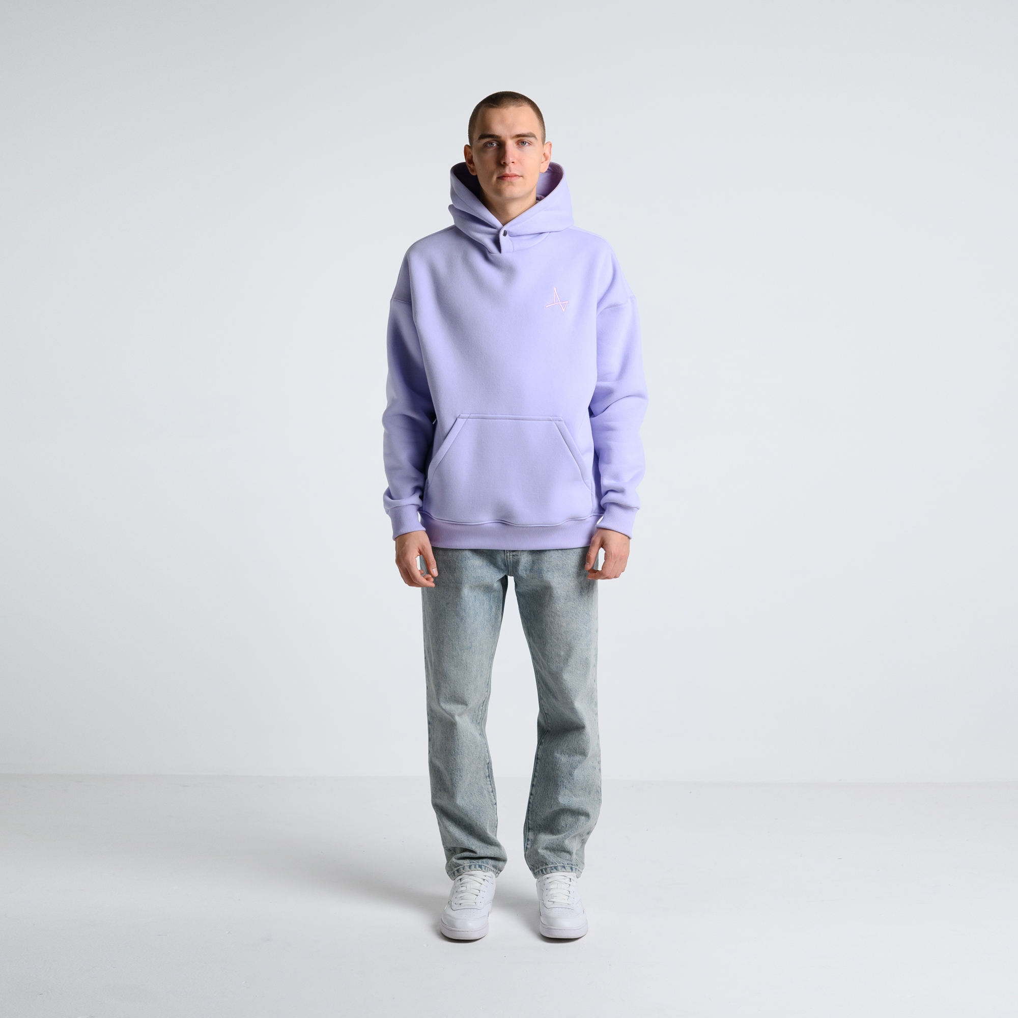 Утеплённое худи Simple Velur