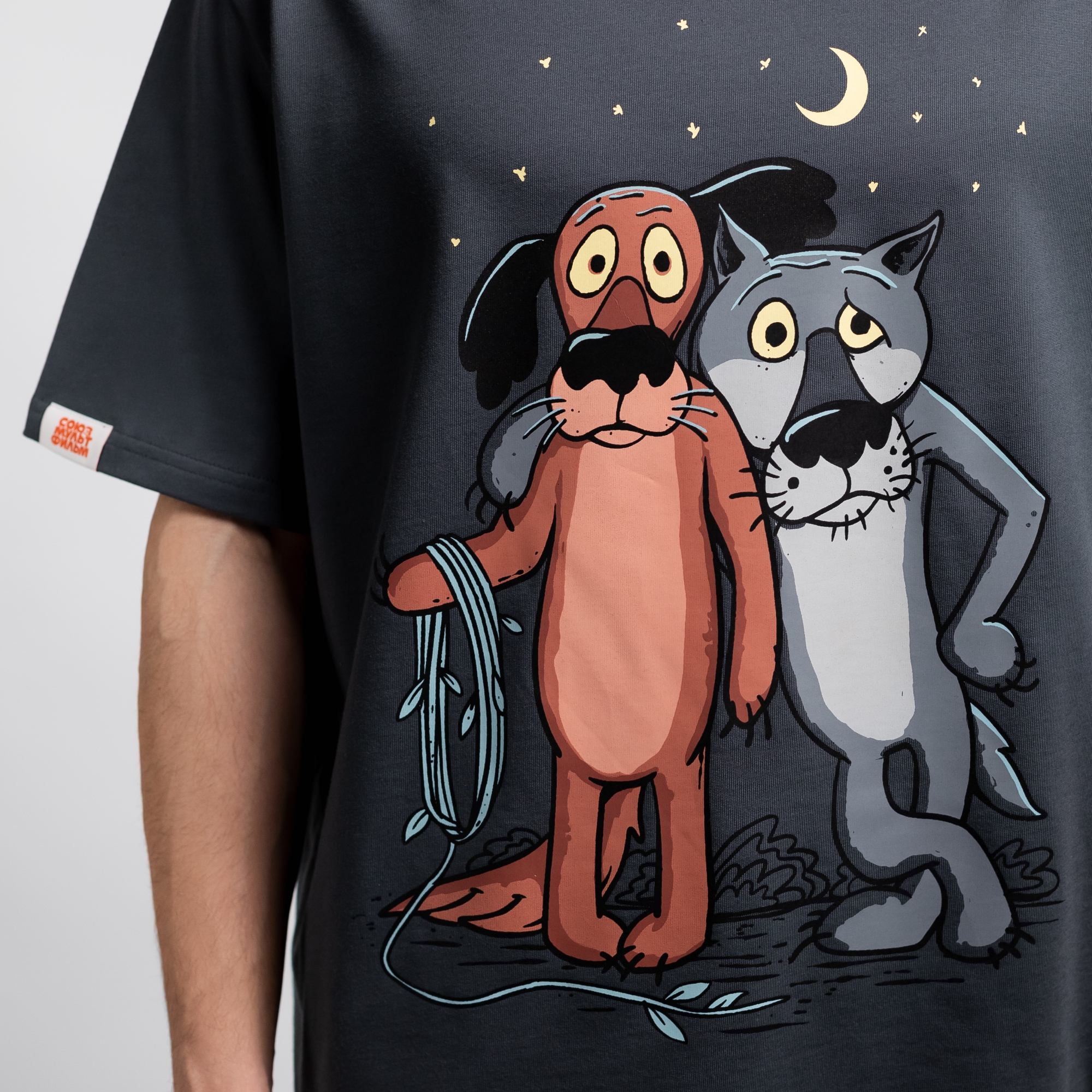 Футболка Пёс и волк