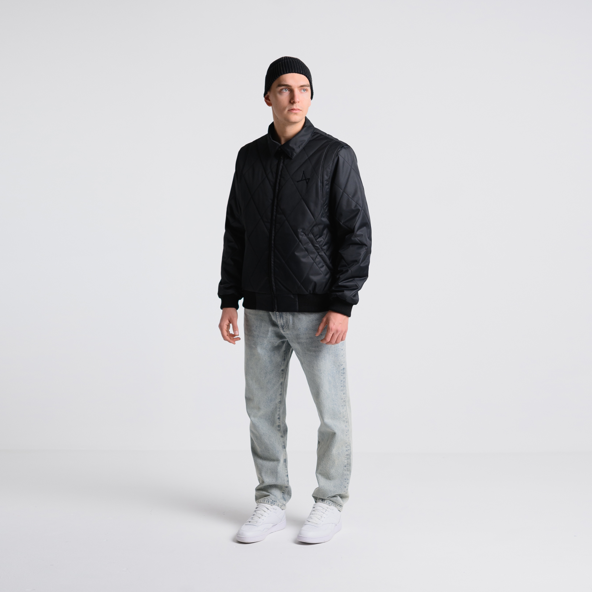 Бомбер стеганый