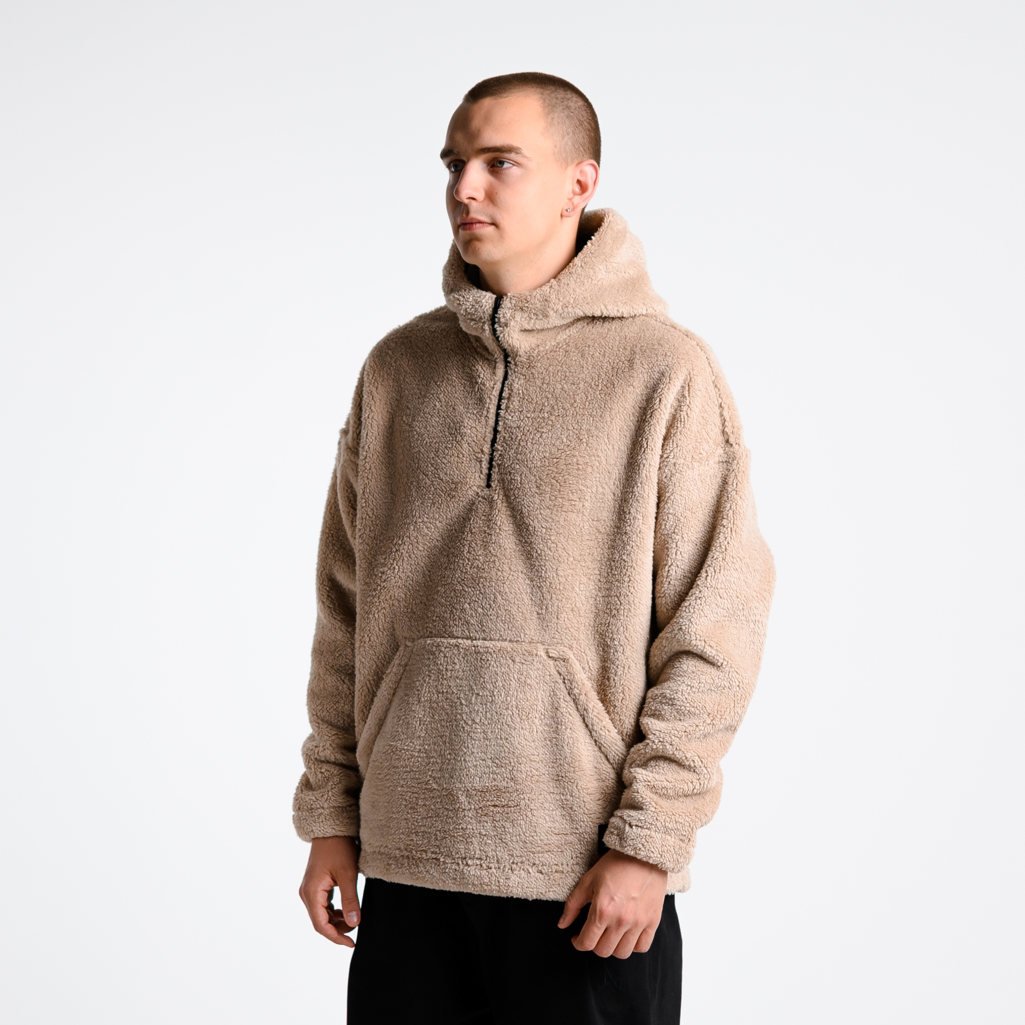 Флисовое худи