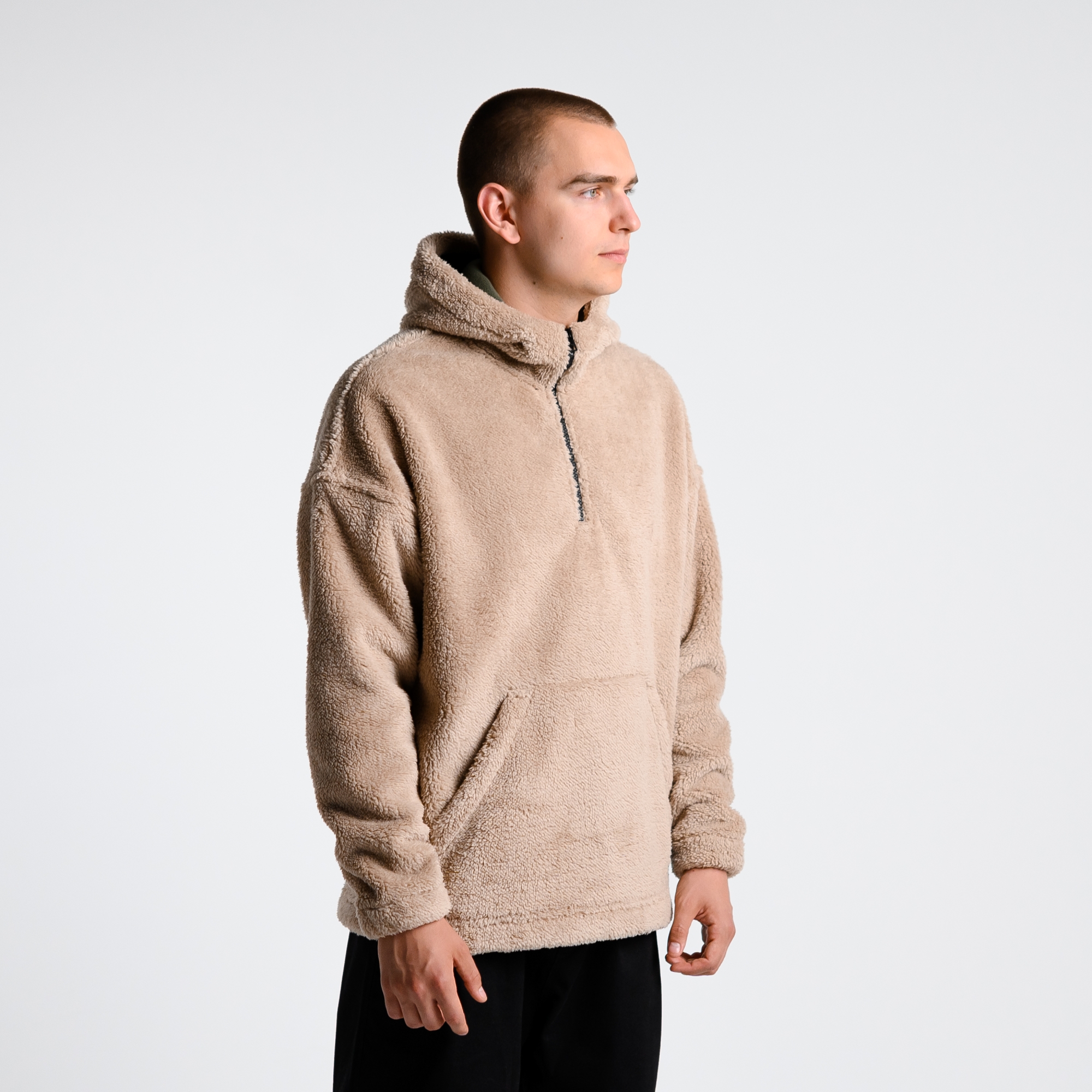 Флисовое худи