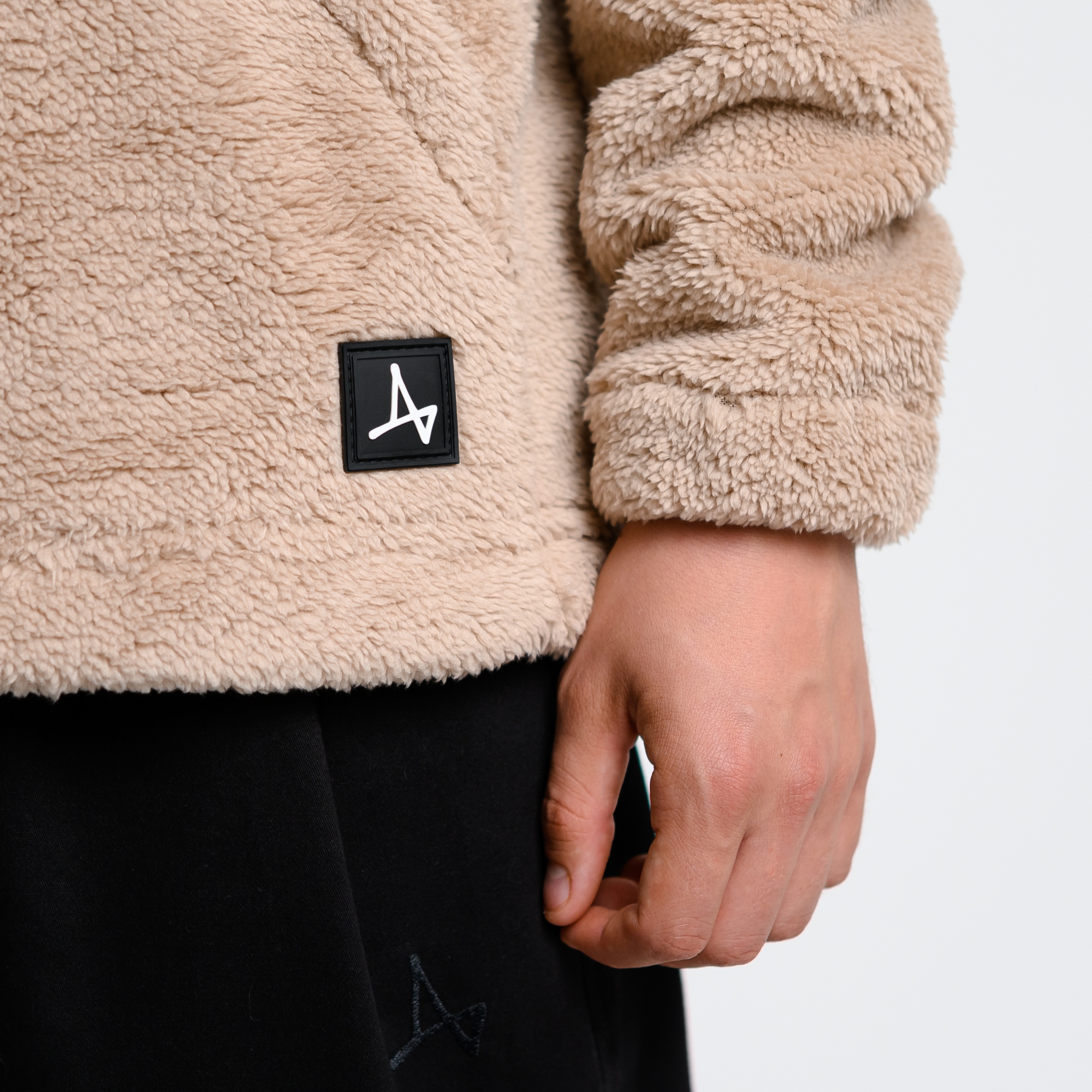 Флисовое худи