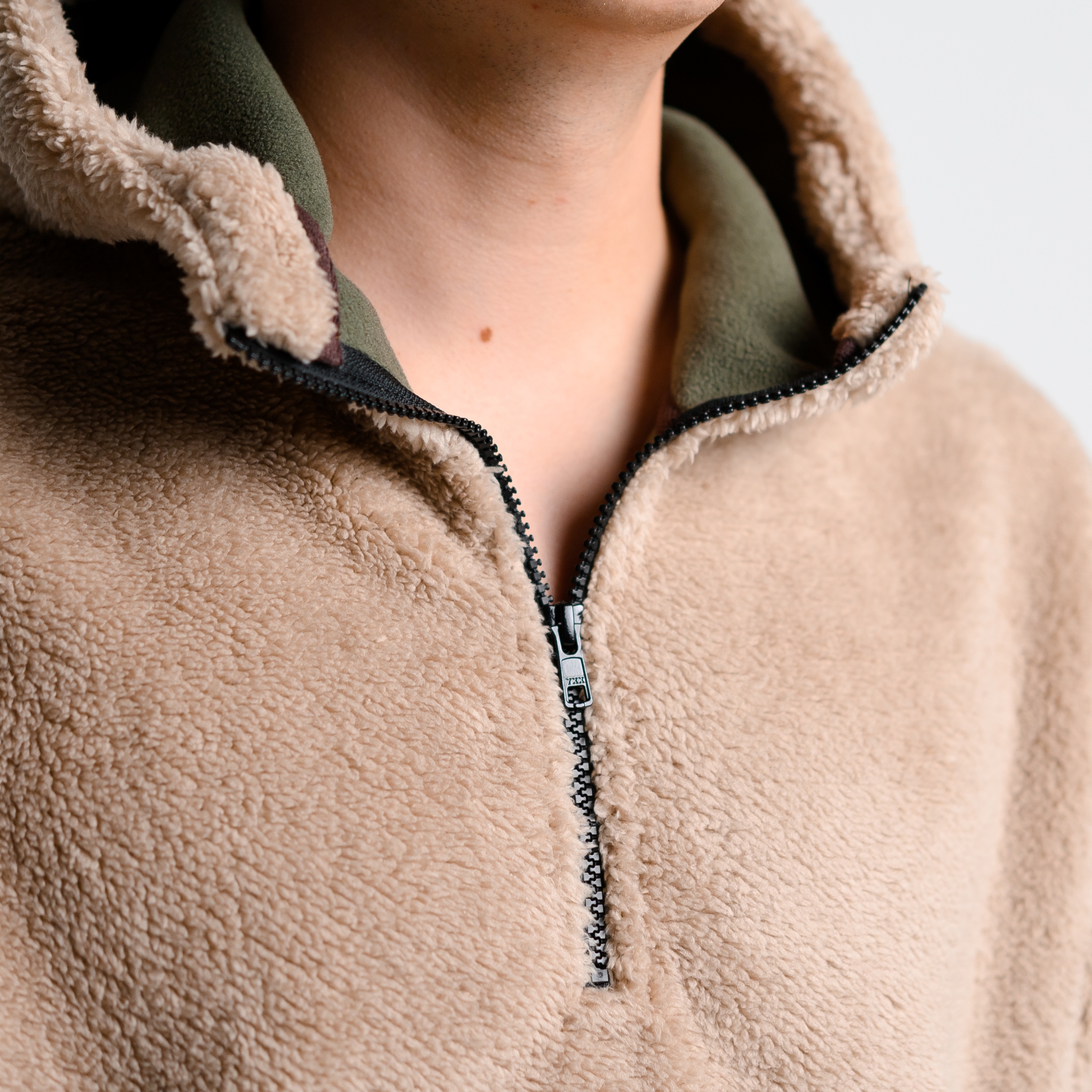 Флисовое худи