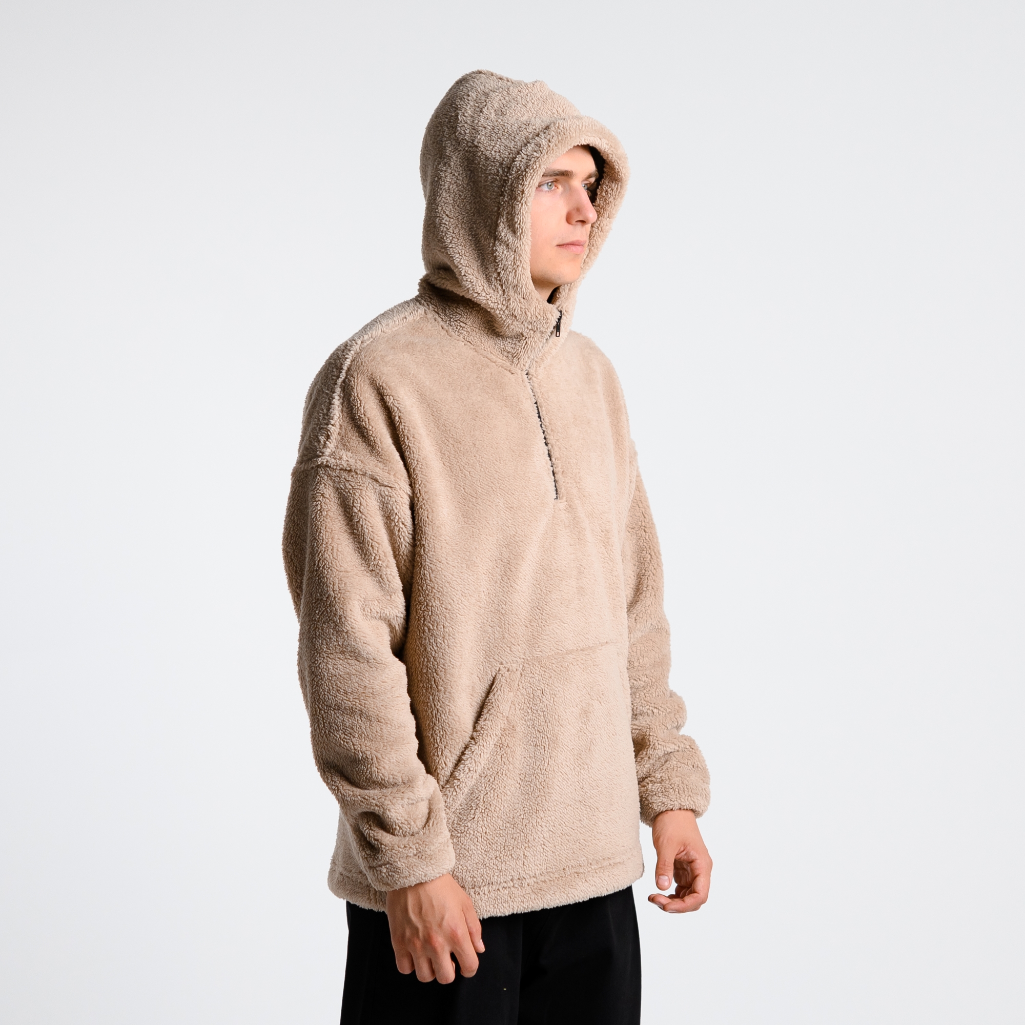 Флисовое худи