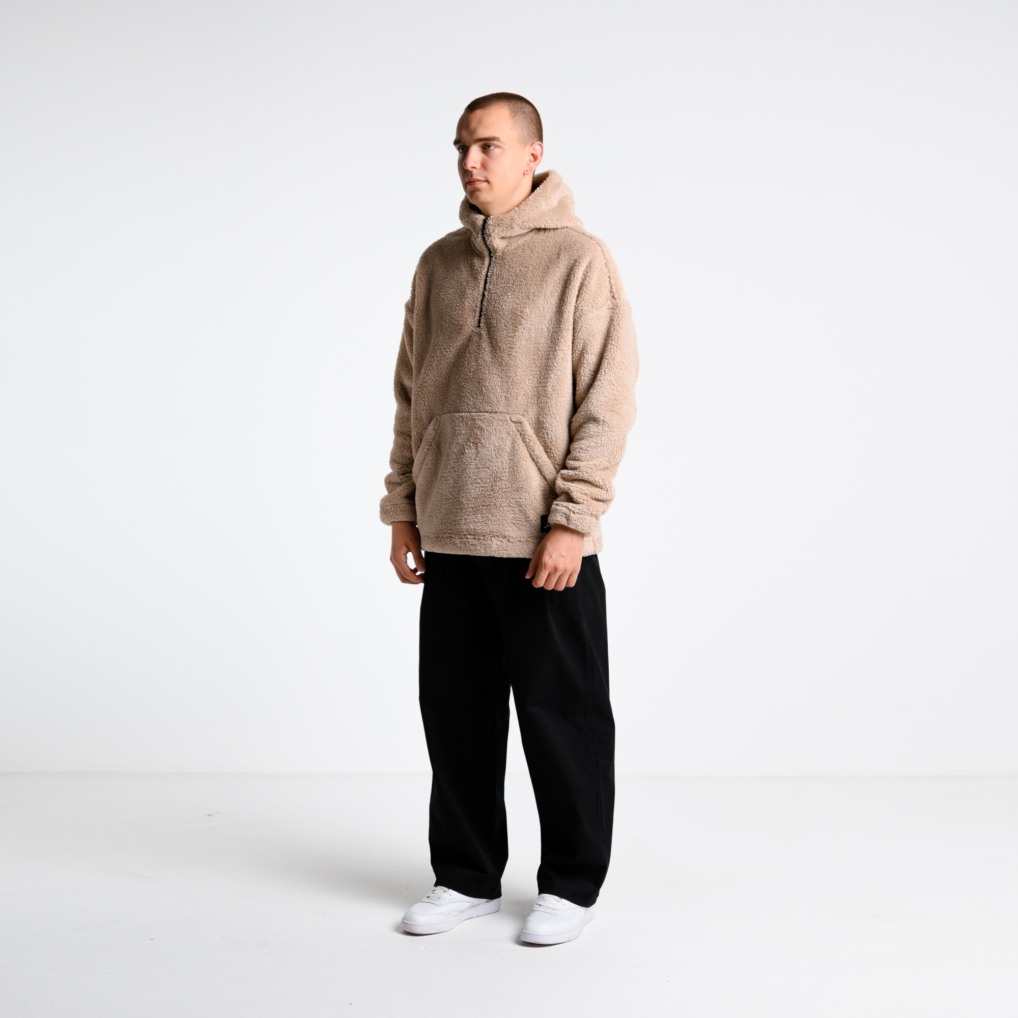 Флисовое худи