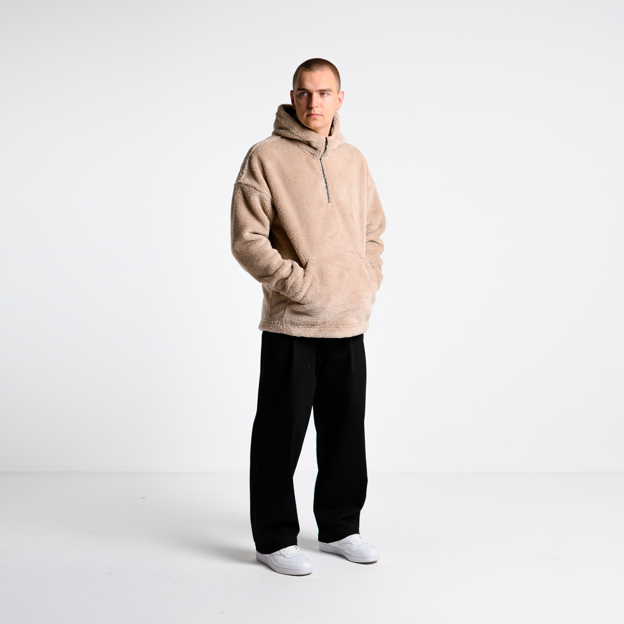 Флисовое худи