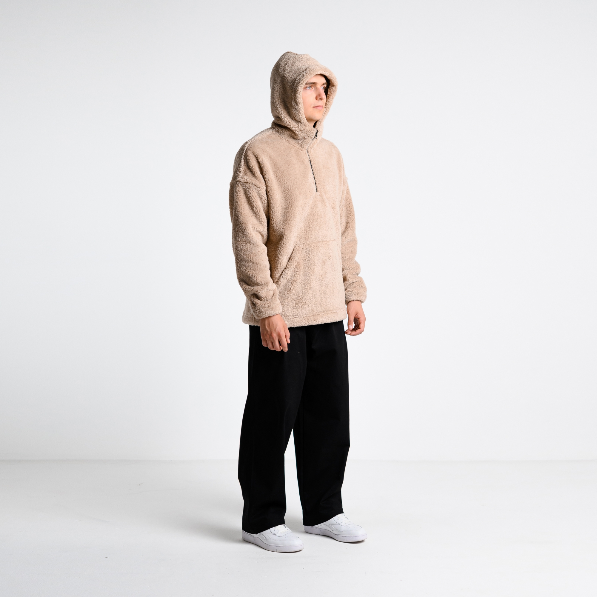 Флисовое худи