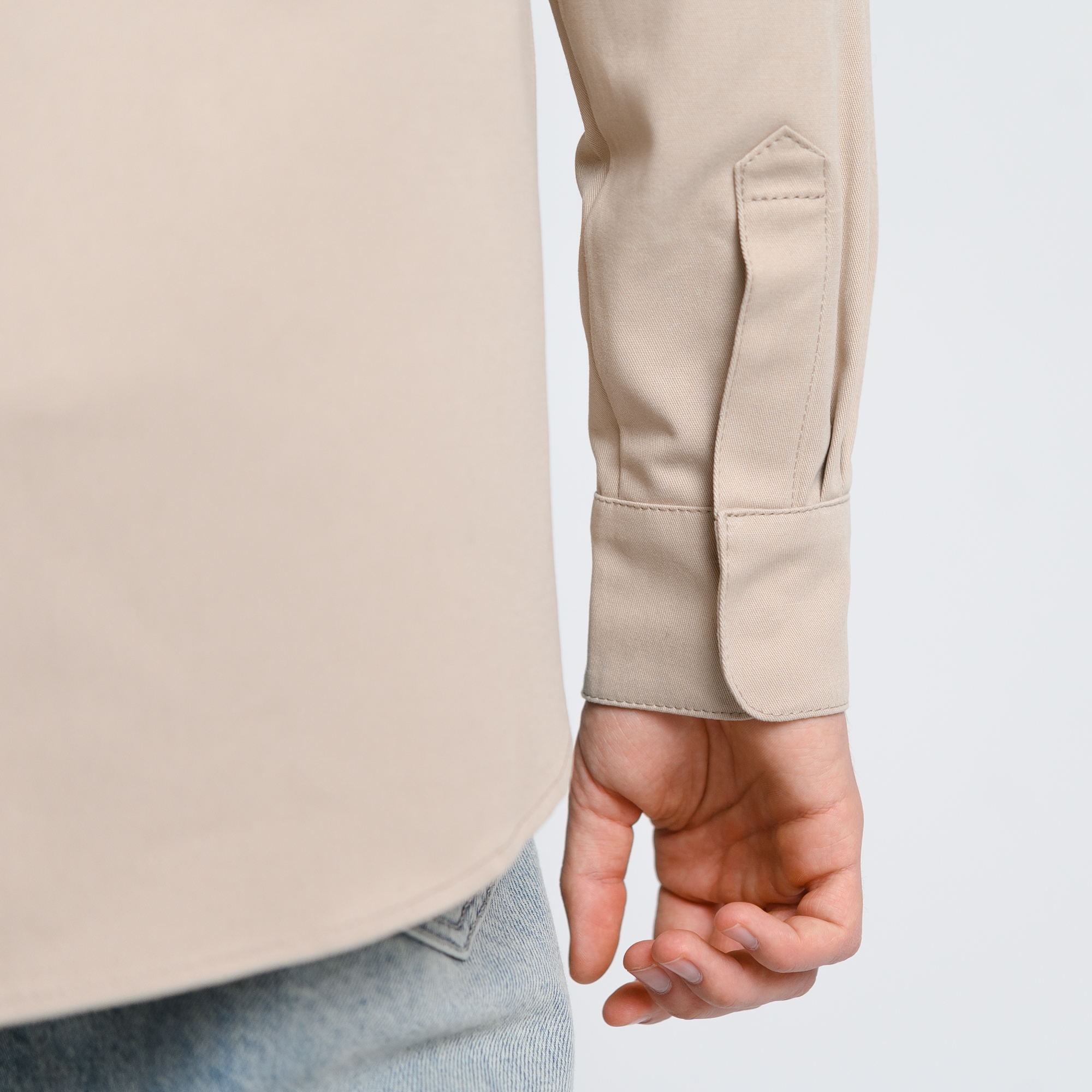 Рубашка без воротника