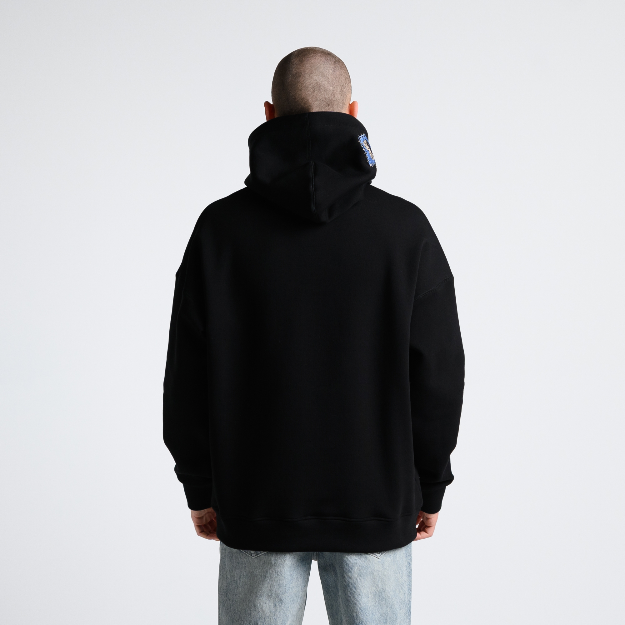 Утеплённое худи Шут