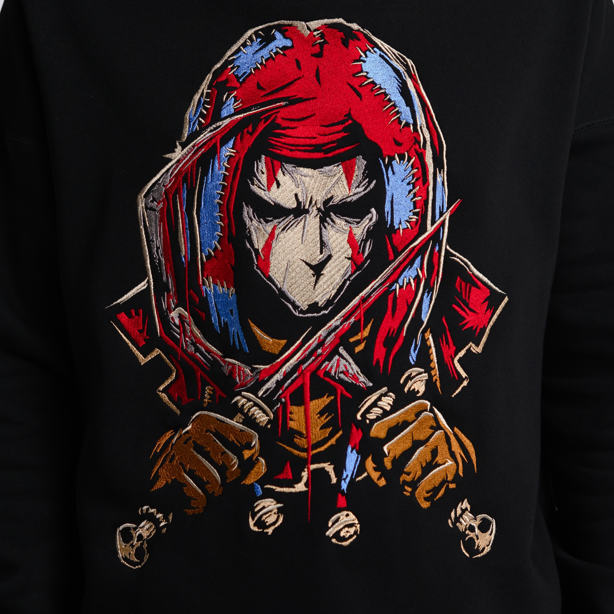 Утеплённое худи Шут