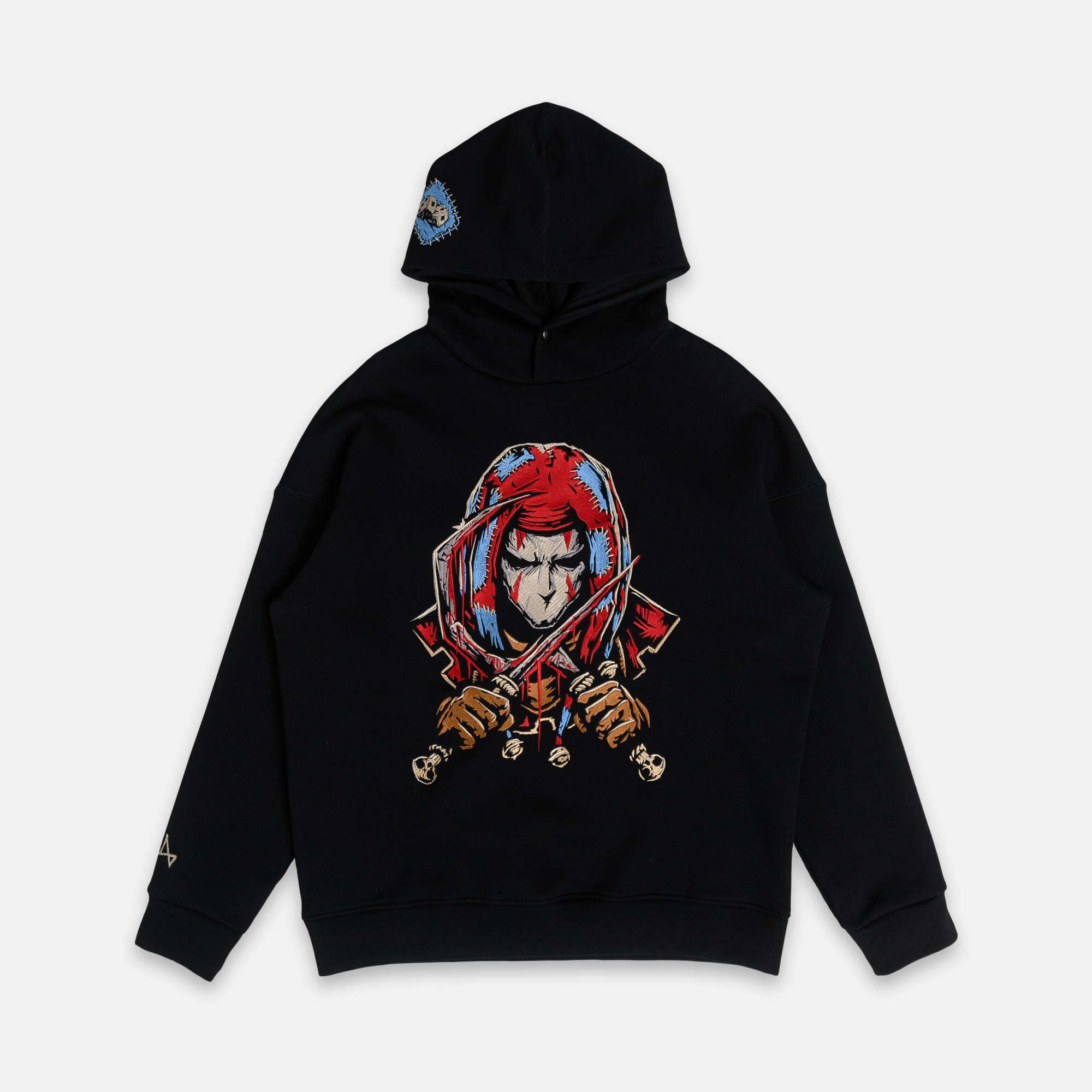 Утеплённое худи Шут