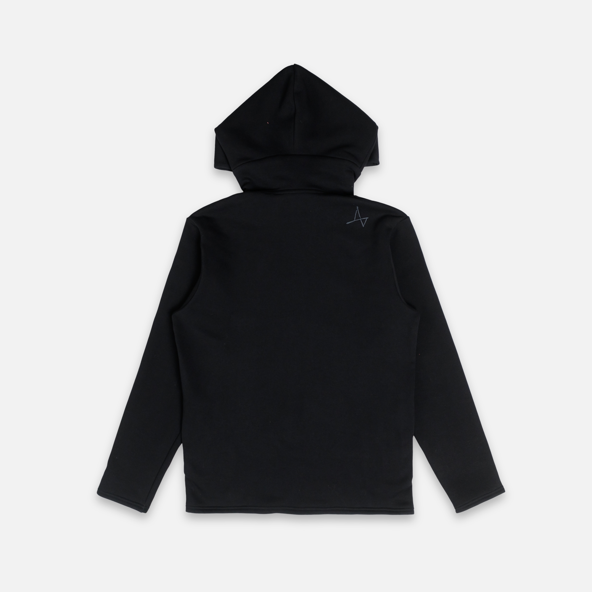 Толстовка с капюшоном на кнопках