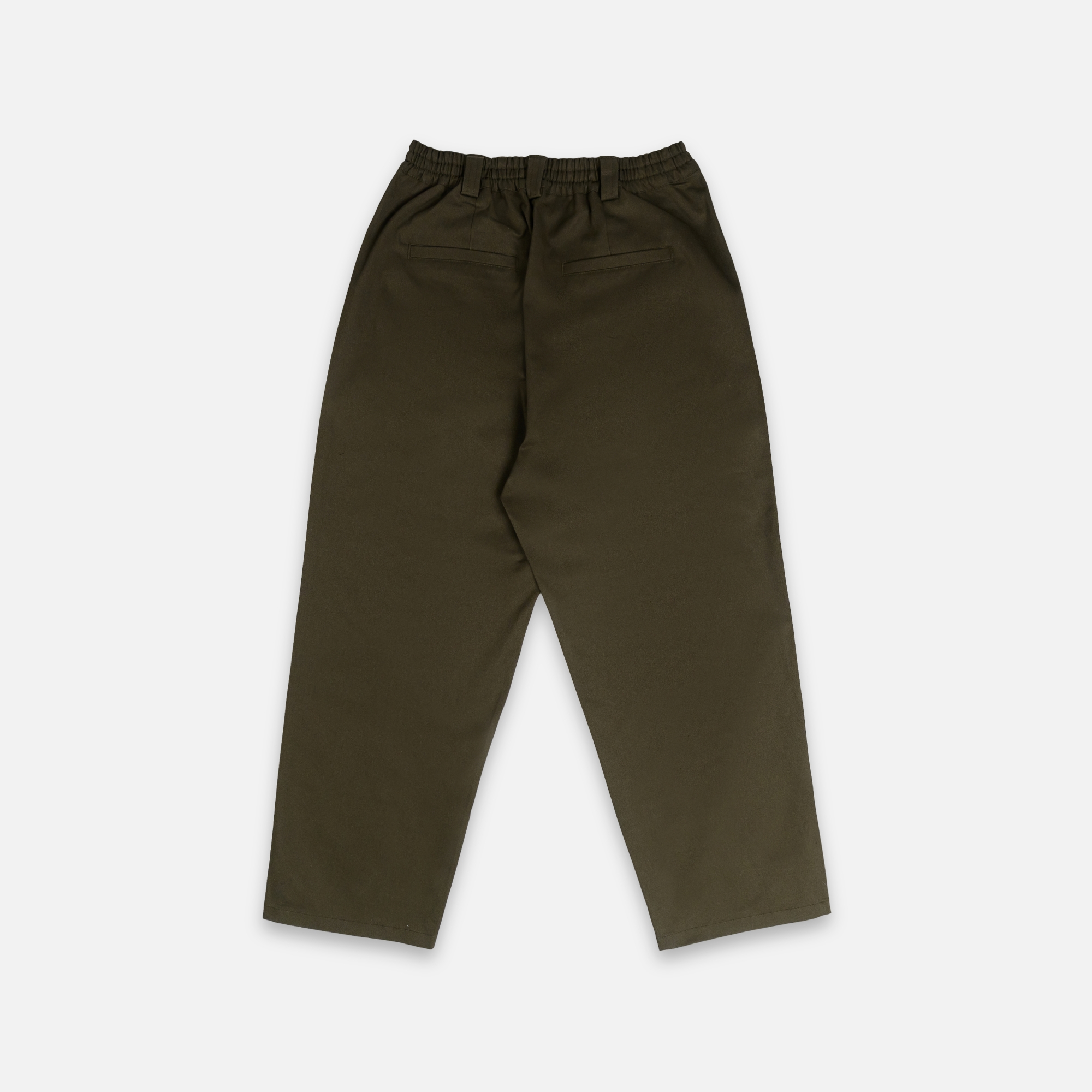 Широкие брюки из твила