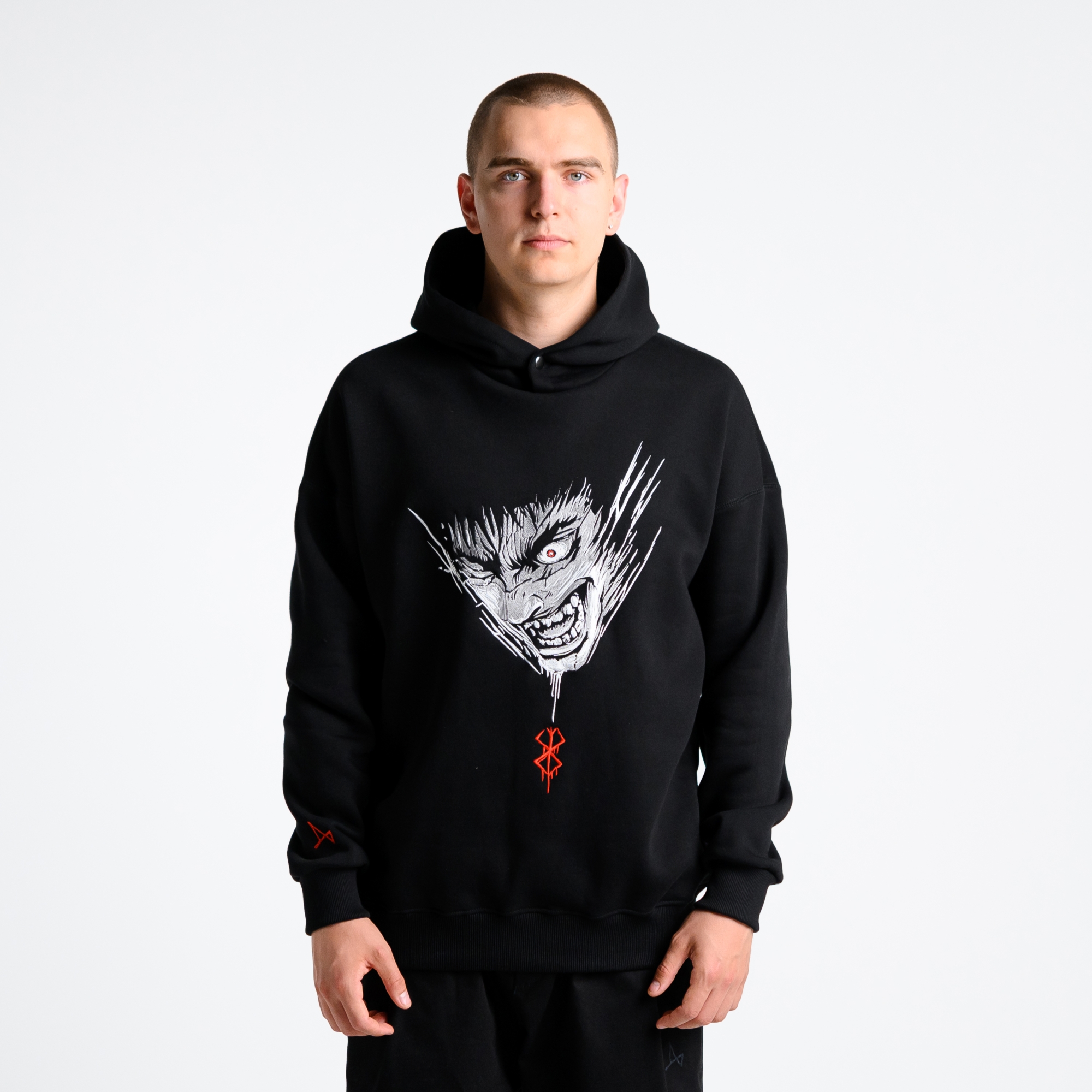 Утеплённое худи Berserk