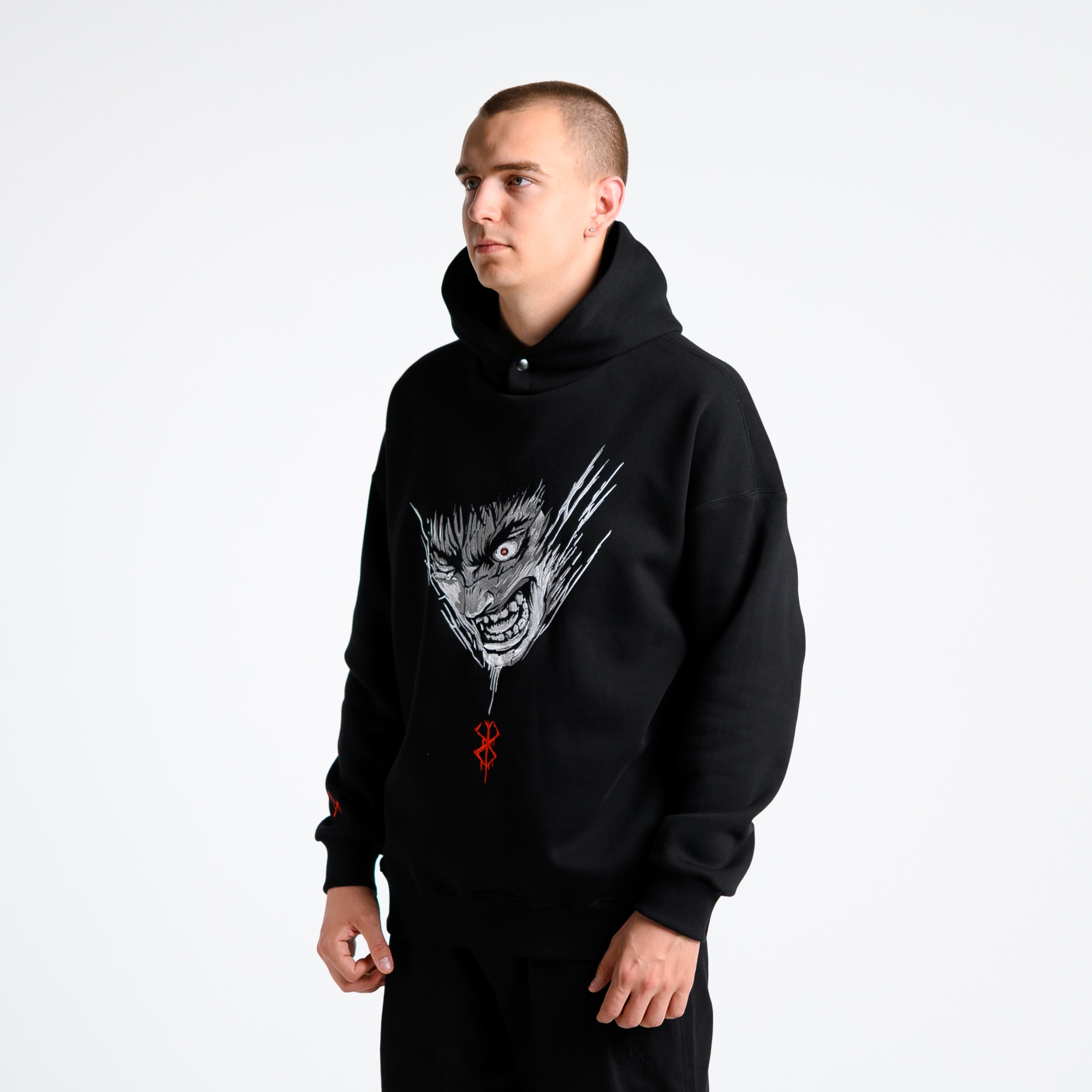 Утеплённое худи Berserk