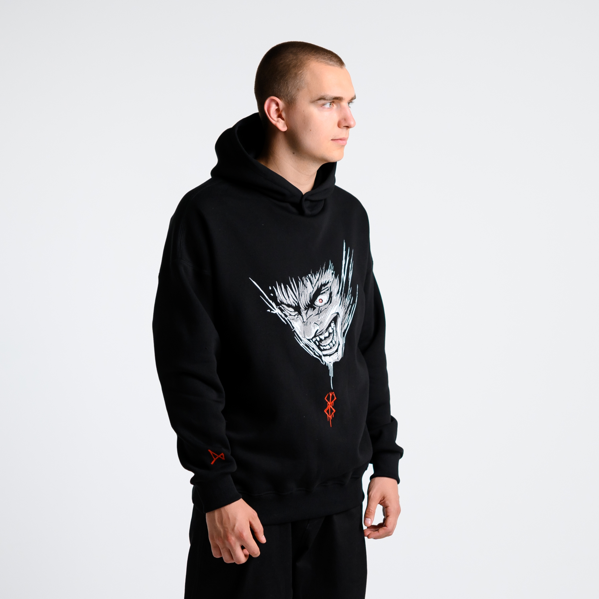 Утеплённое худи Berserk