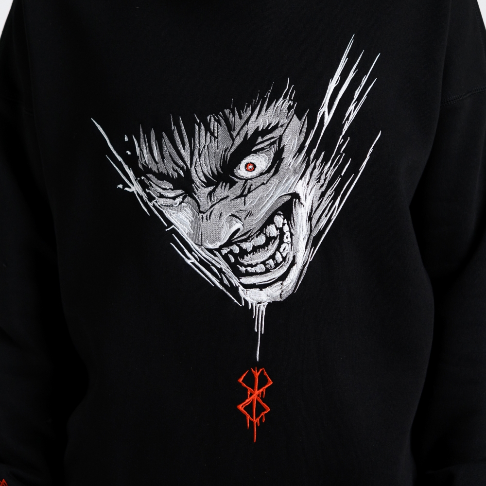 Утеплённое худи Berserk