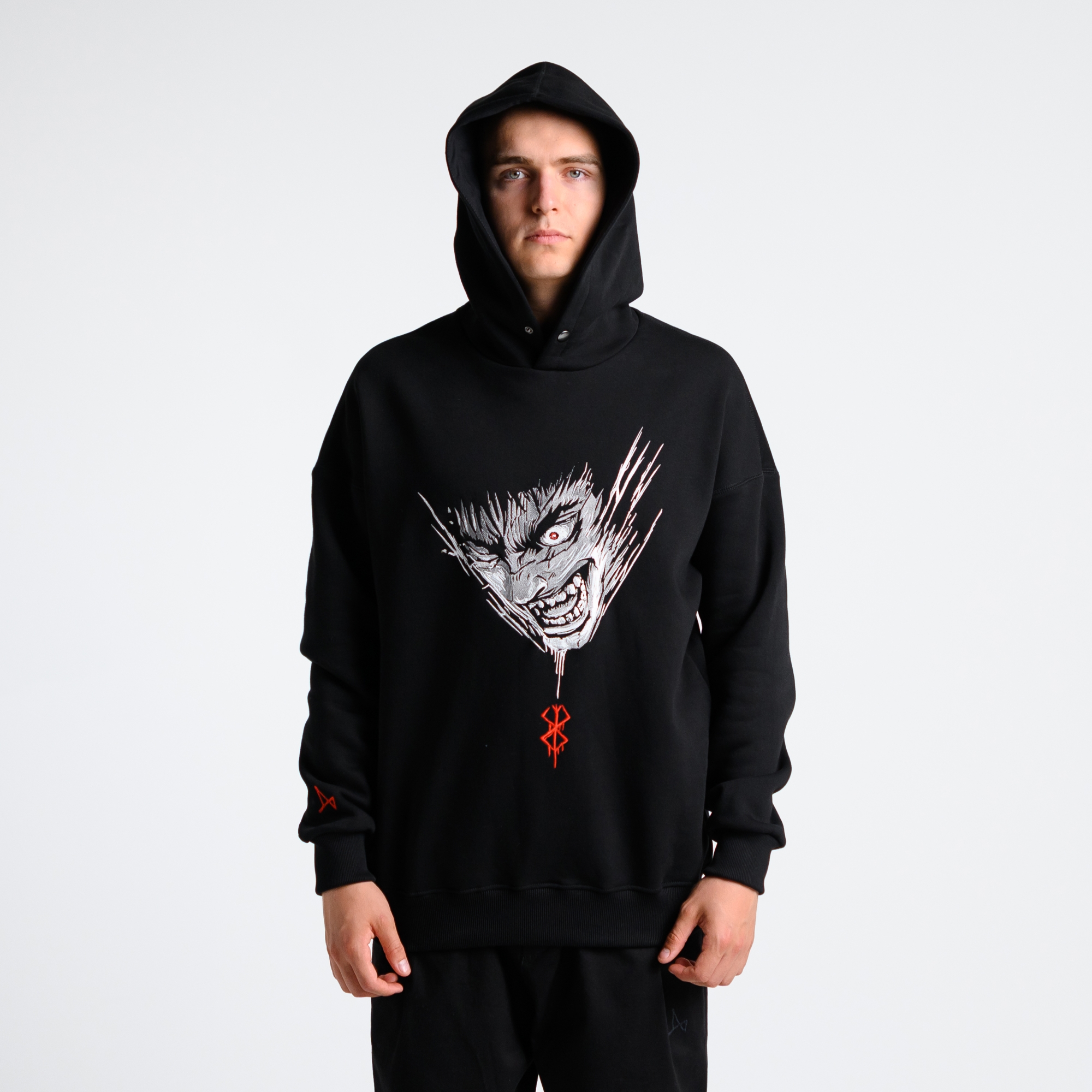 Утеплённое худи Berserk