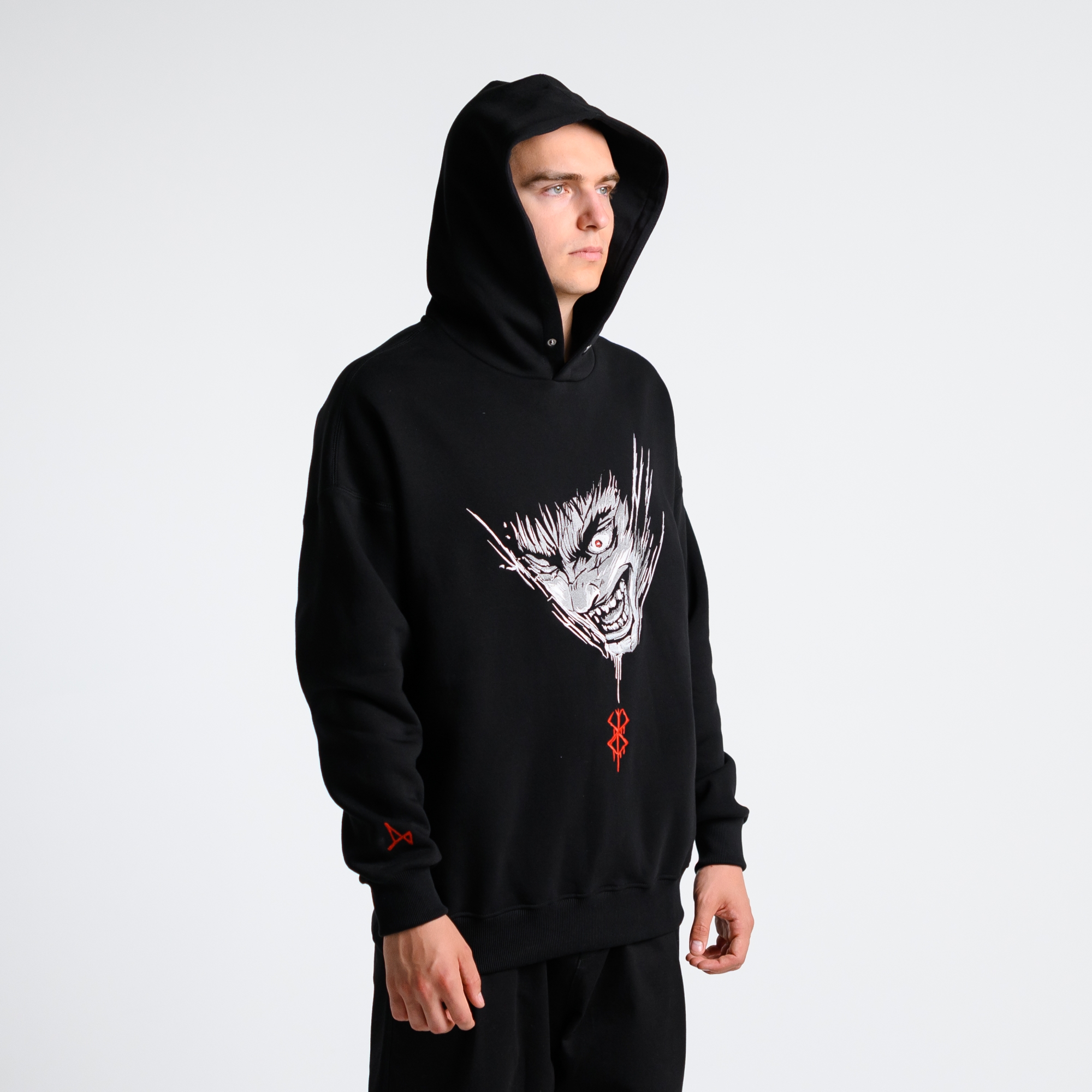 Утеплённое худи Berserk