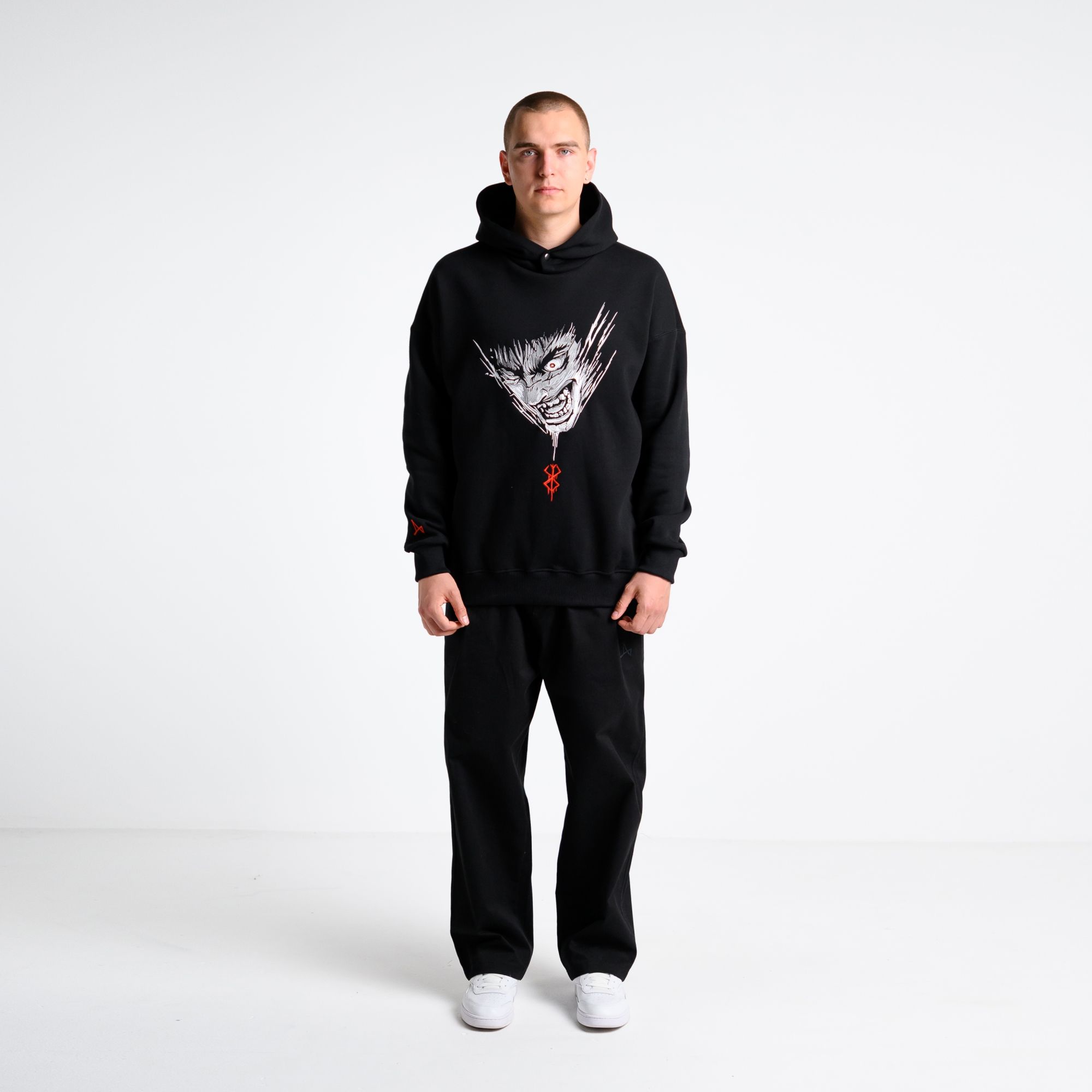 Утеплённое худи Berserk