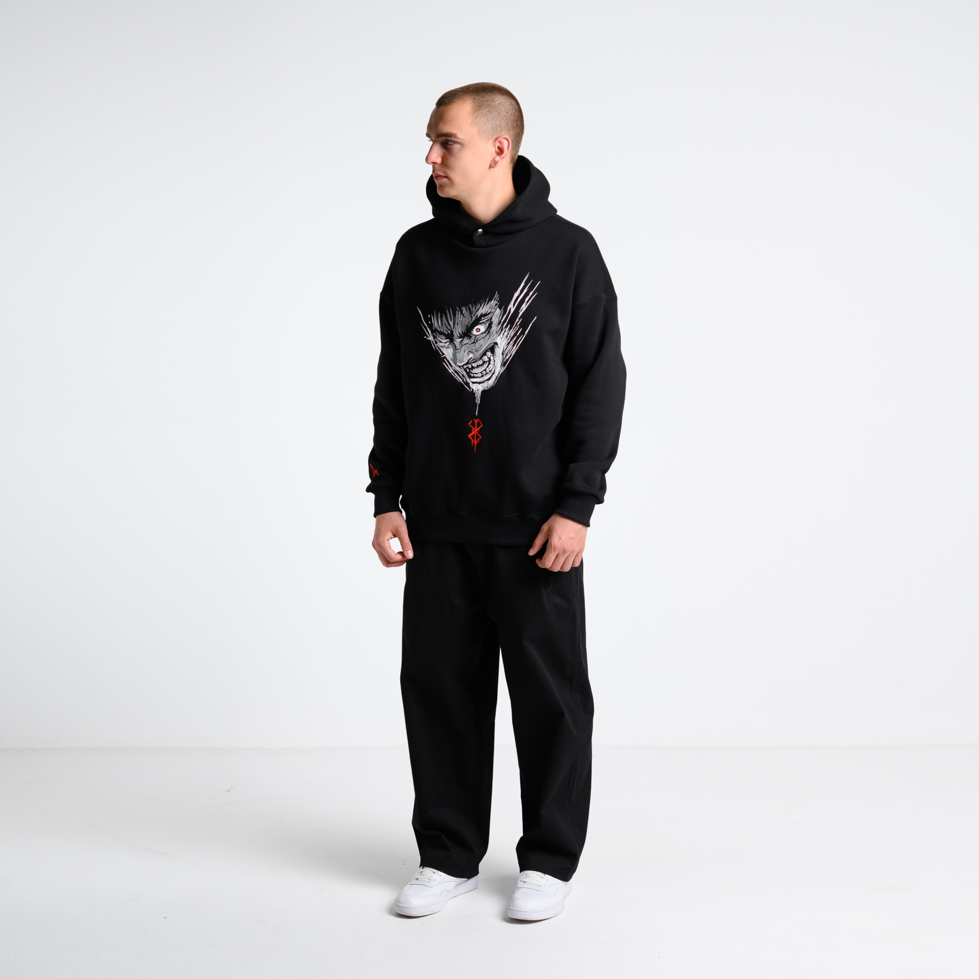 Утеплённое худи Berserk