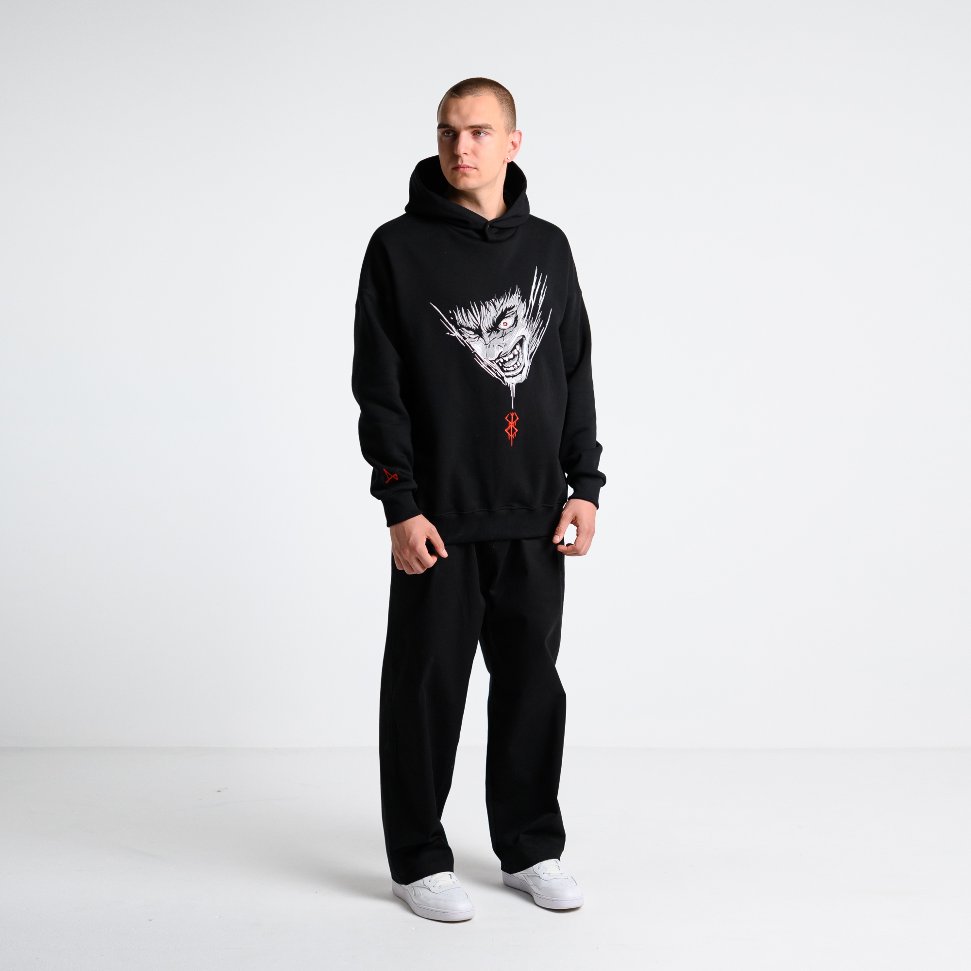 Утеплённое худи Berserk