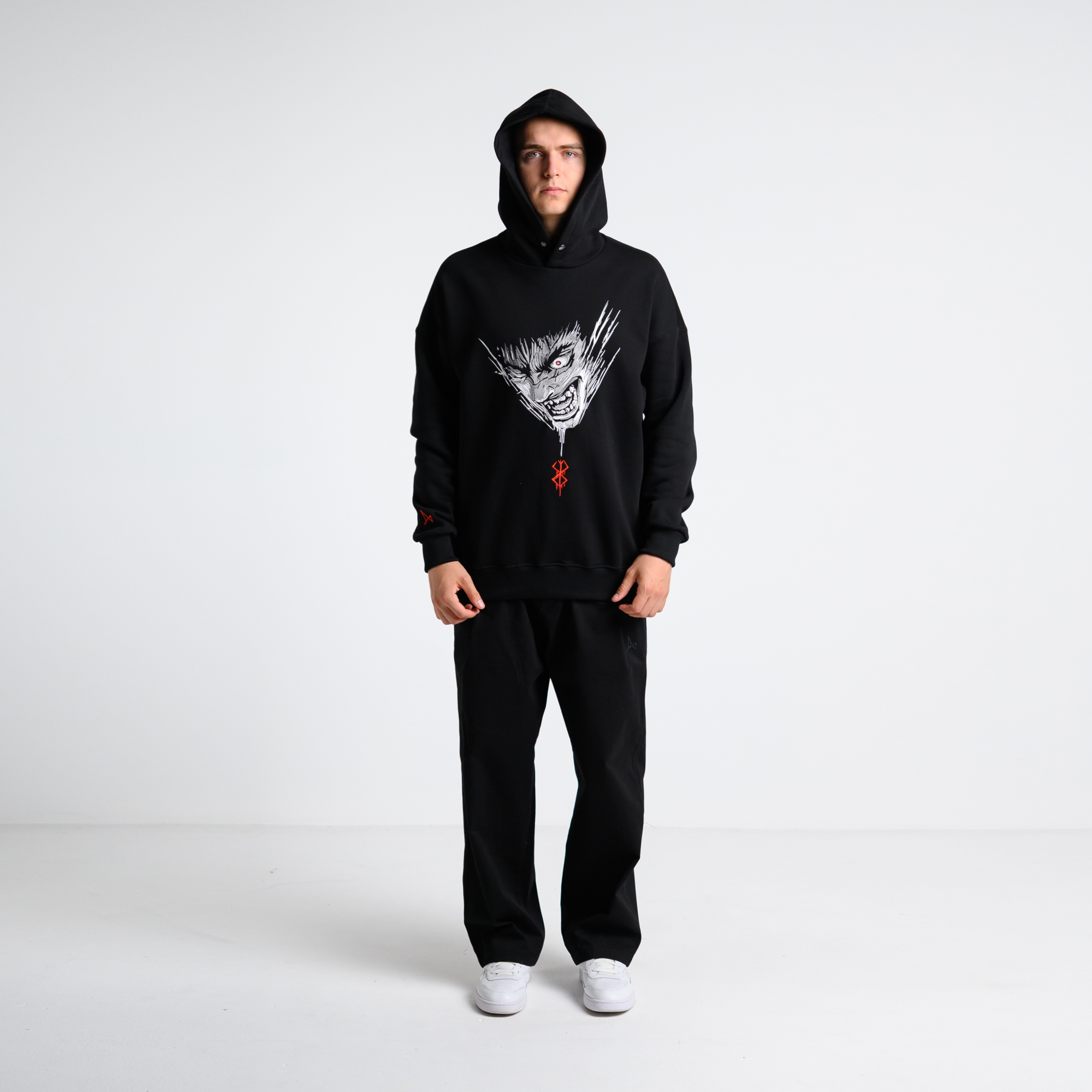 Утеплённое худи Berserk