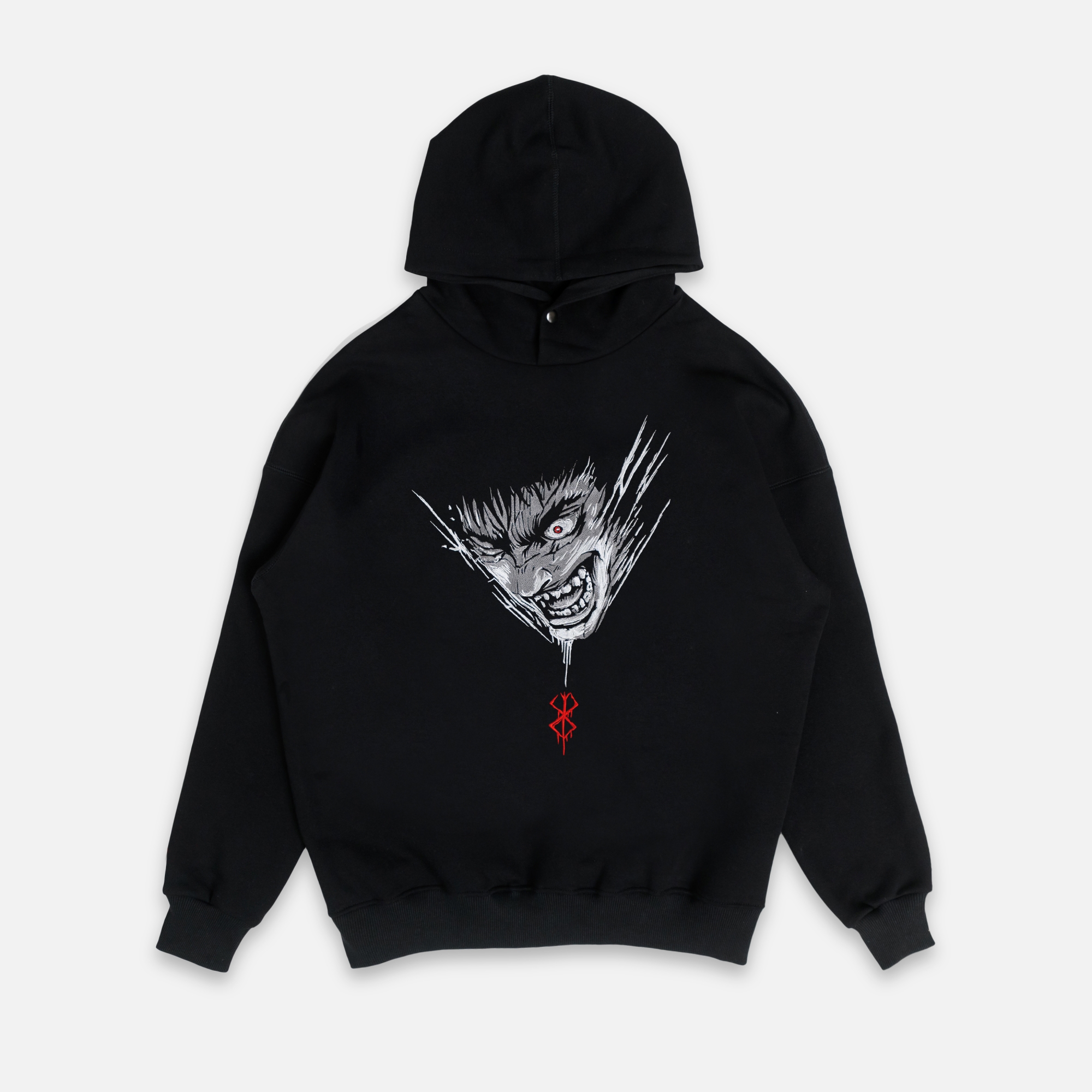 Утеплённое худи Berserk