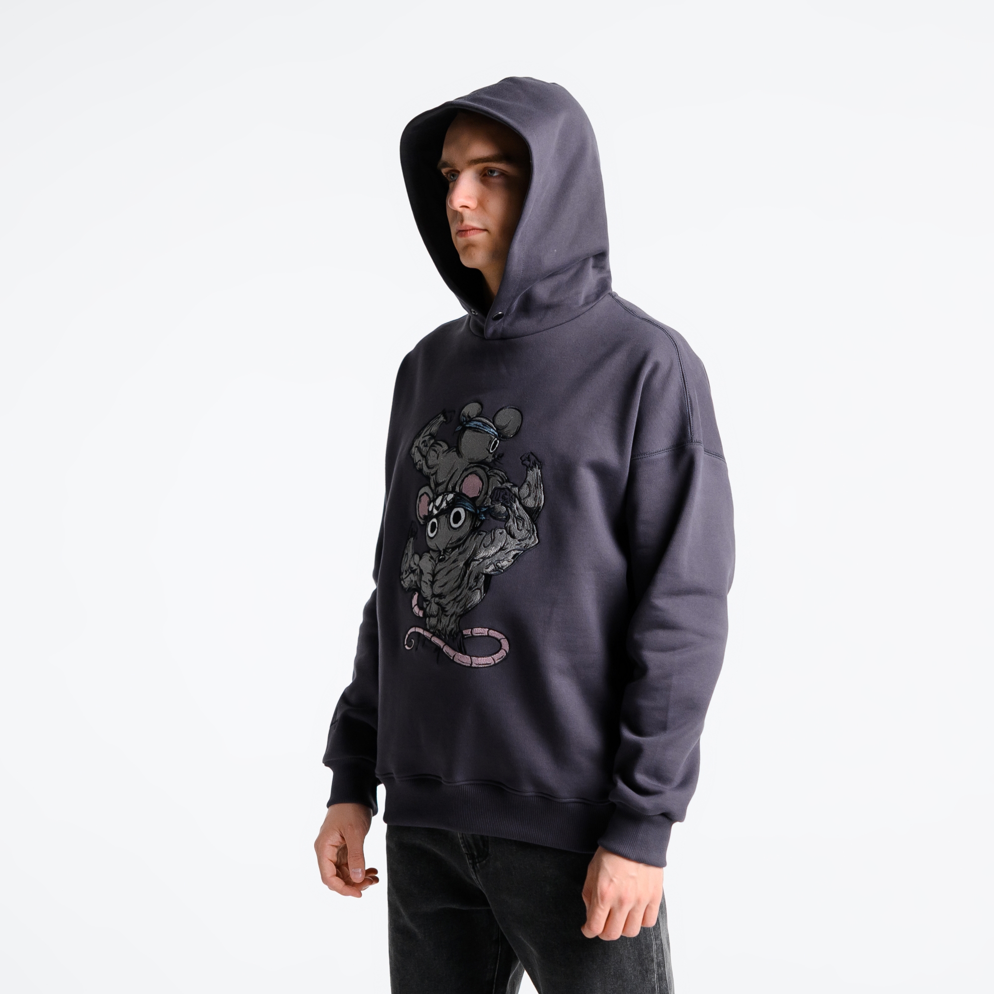 Худи Мыши с мышцами