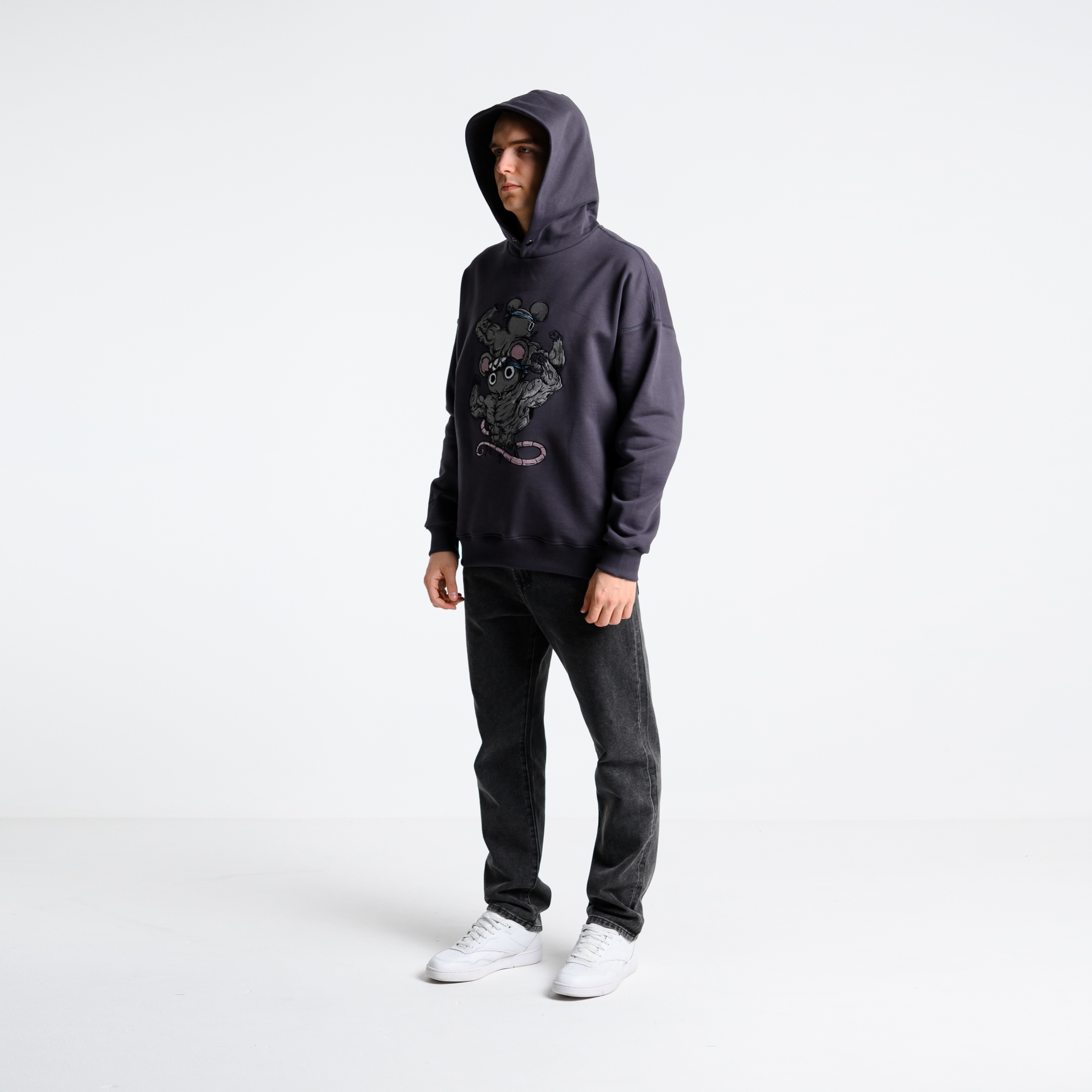 Худи Мыши с мышцами