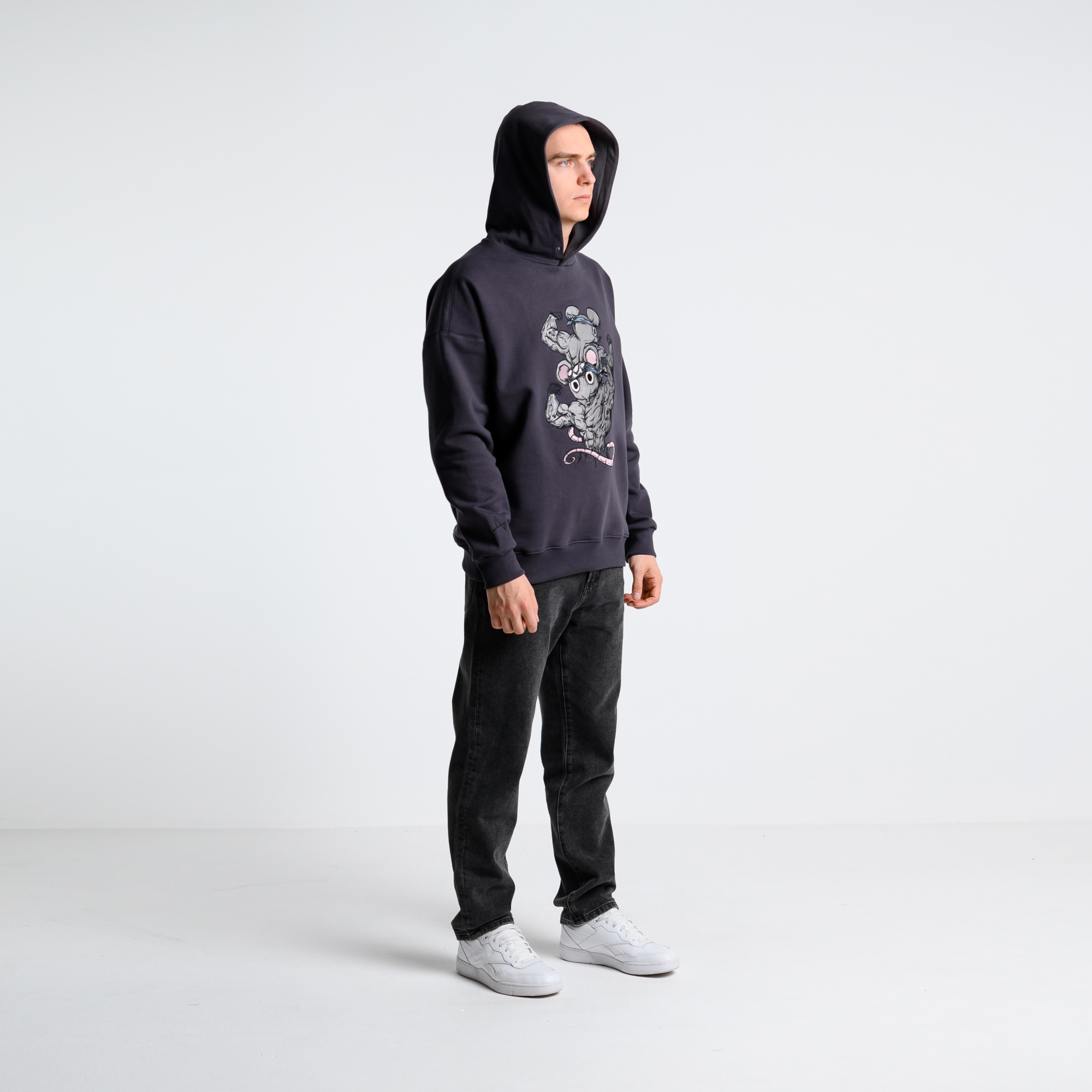 Худи Мыши с мышцами