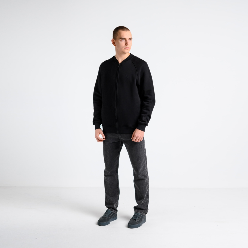 Утеплённая толстовка на молнии