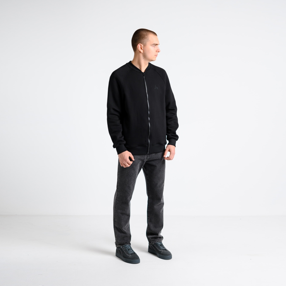 Утеплённая толстовка на молнии