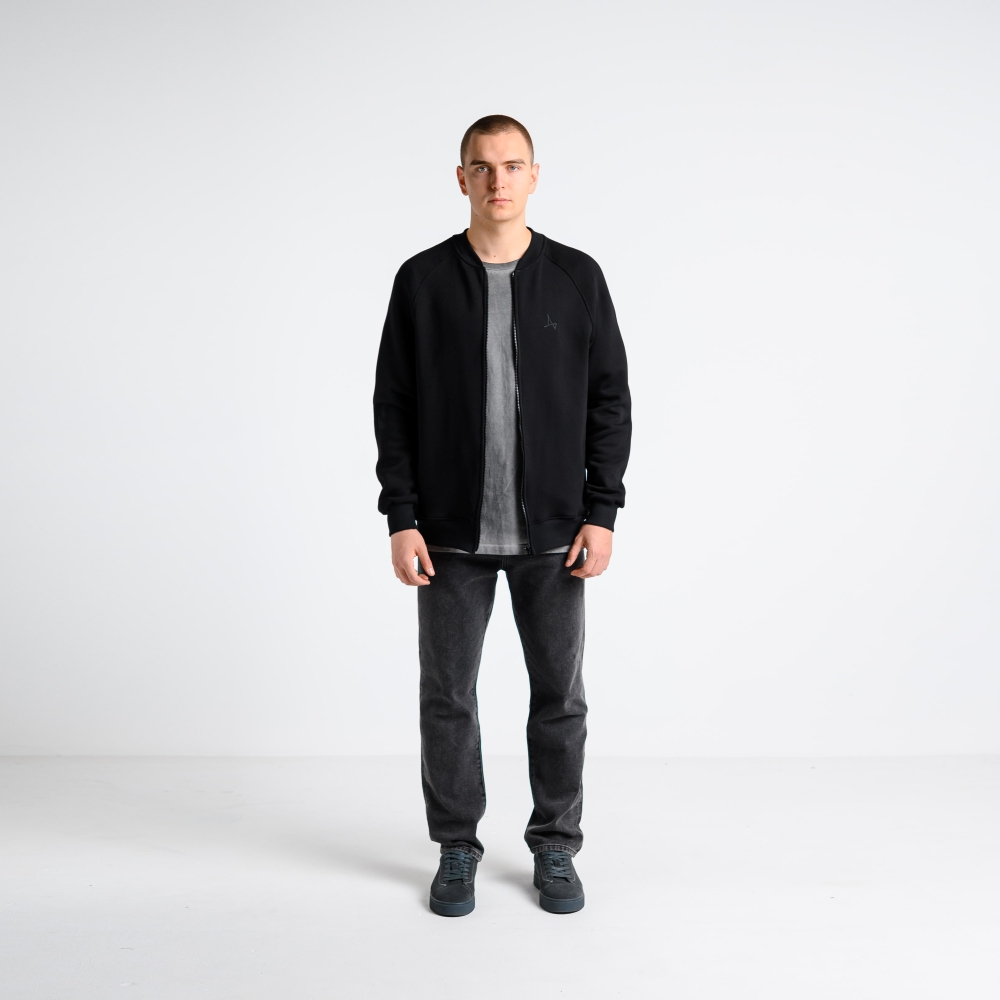 Утеплённая толстовка на молнии