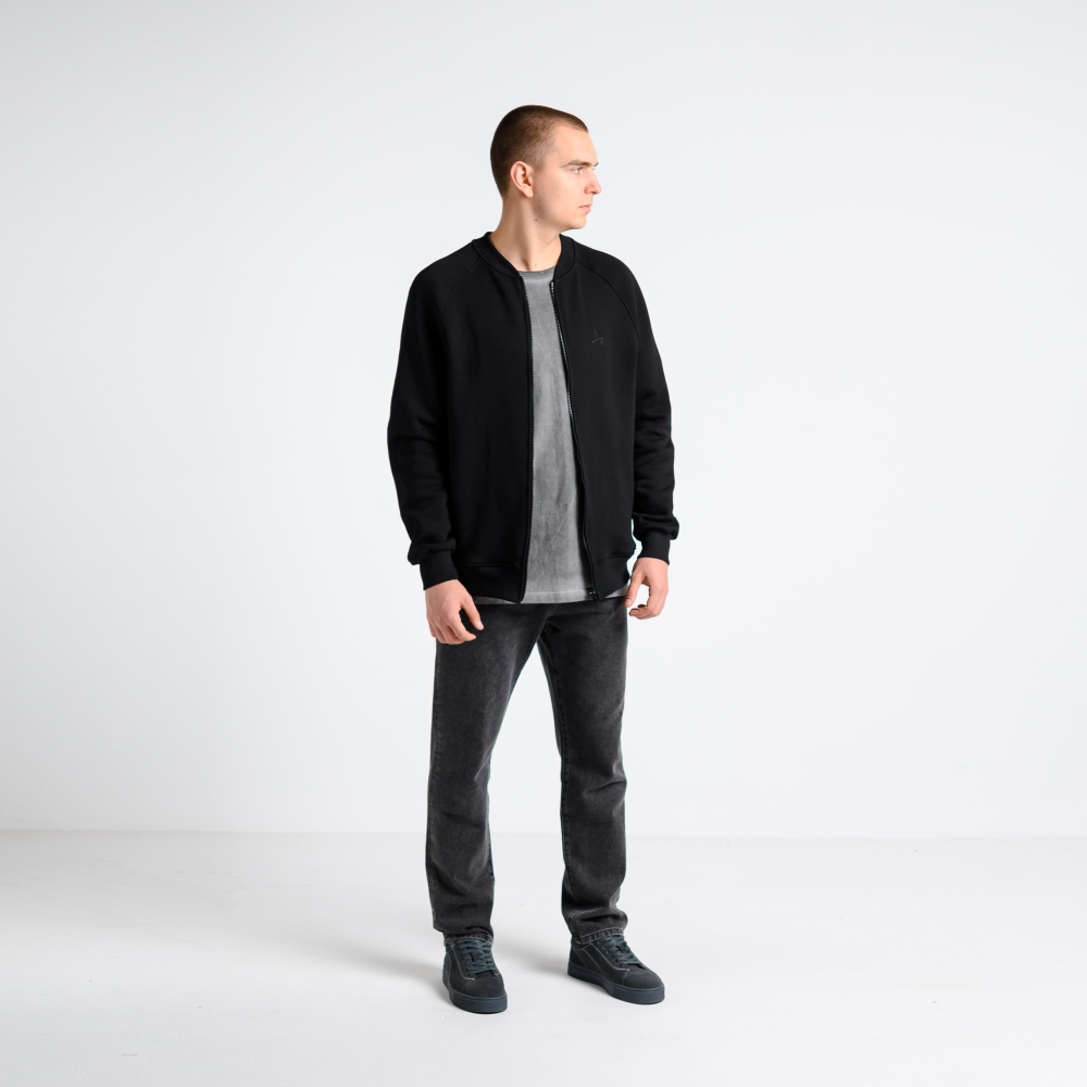 Утеплённая толстовка на молнии