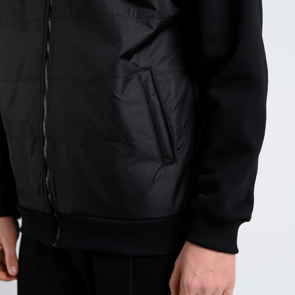 Утеплённая толстовка на молнии