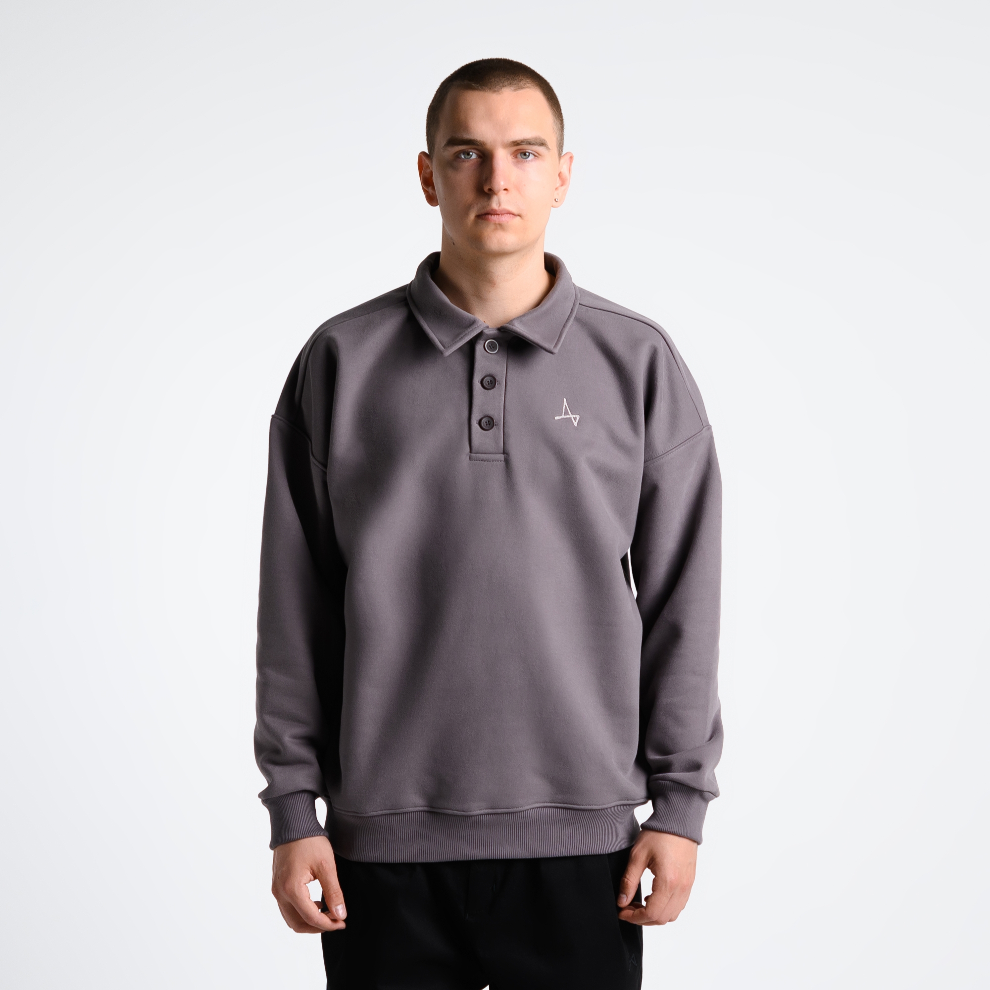 Cвитшот с воротом