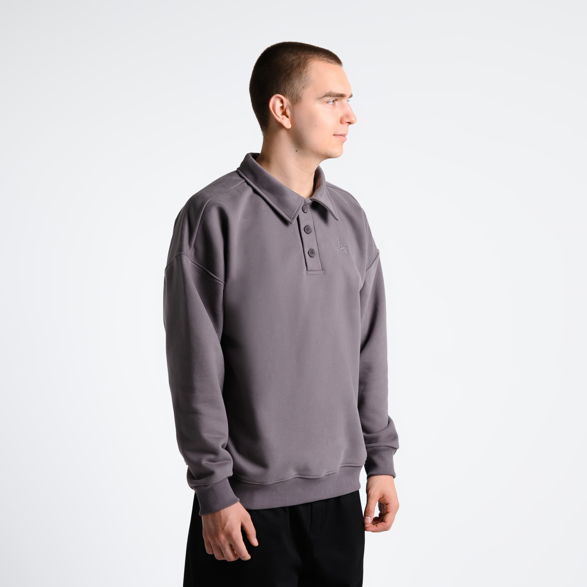 Cвитшот с воротом