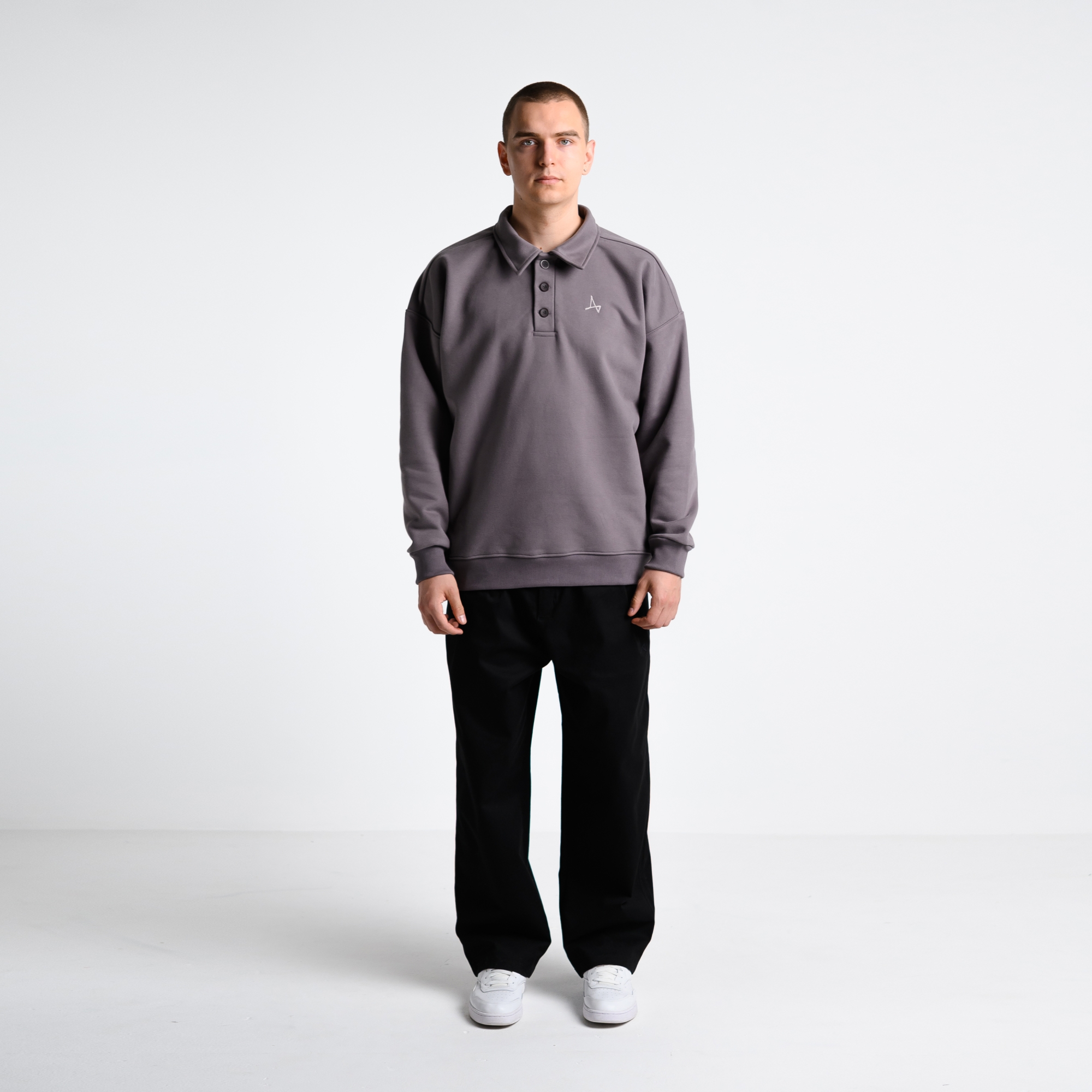 Cвитшот с воротом