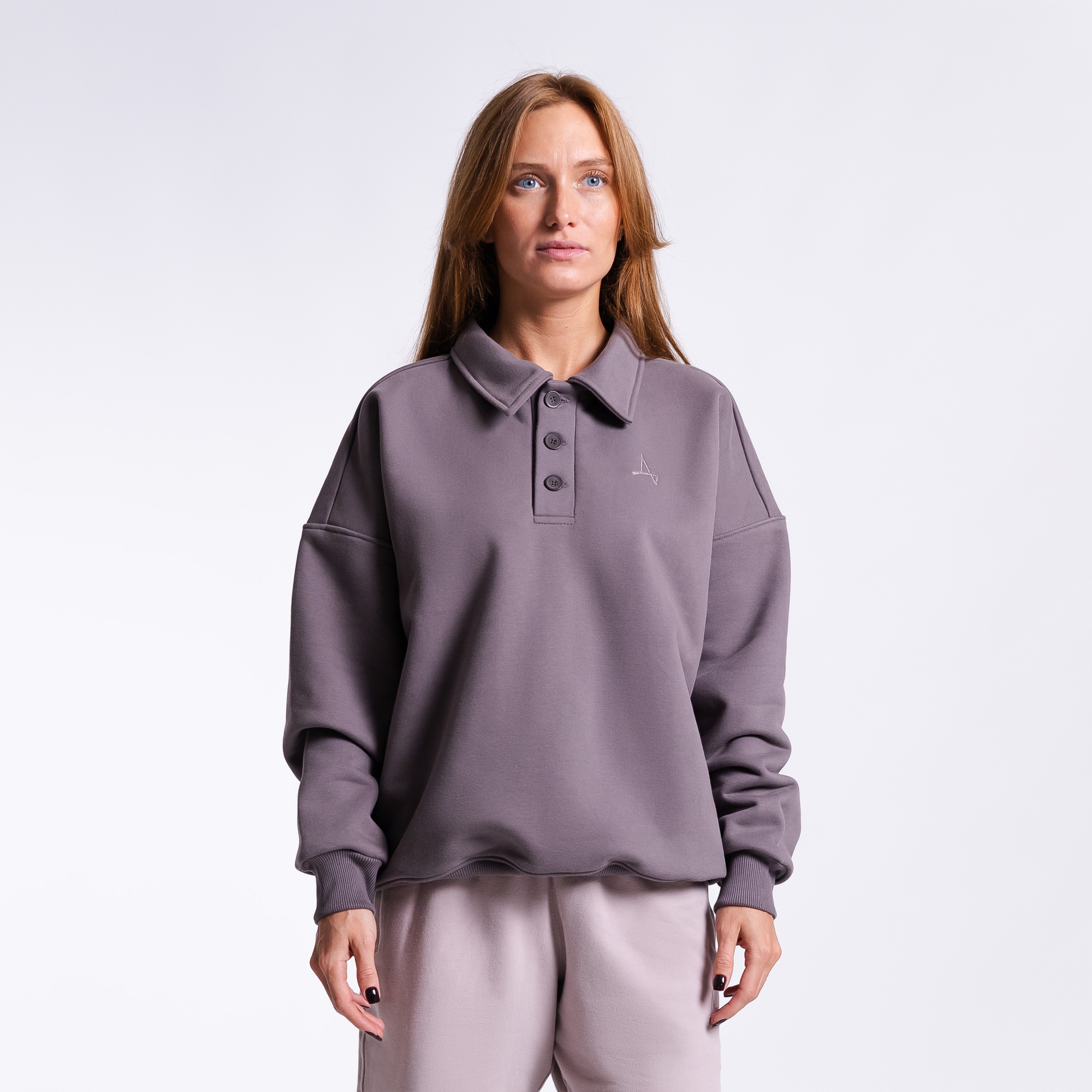 Cвитшот с воротом