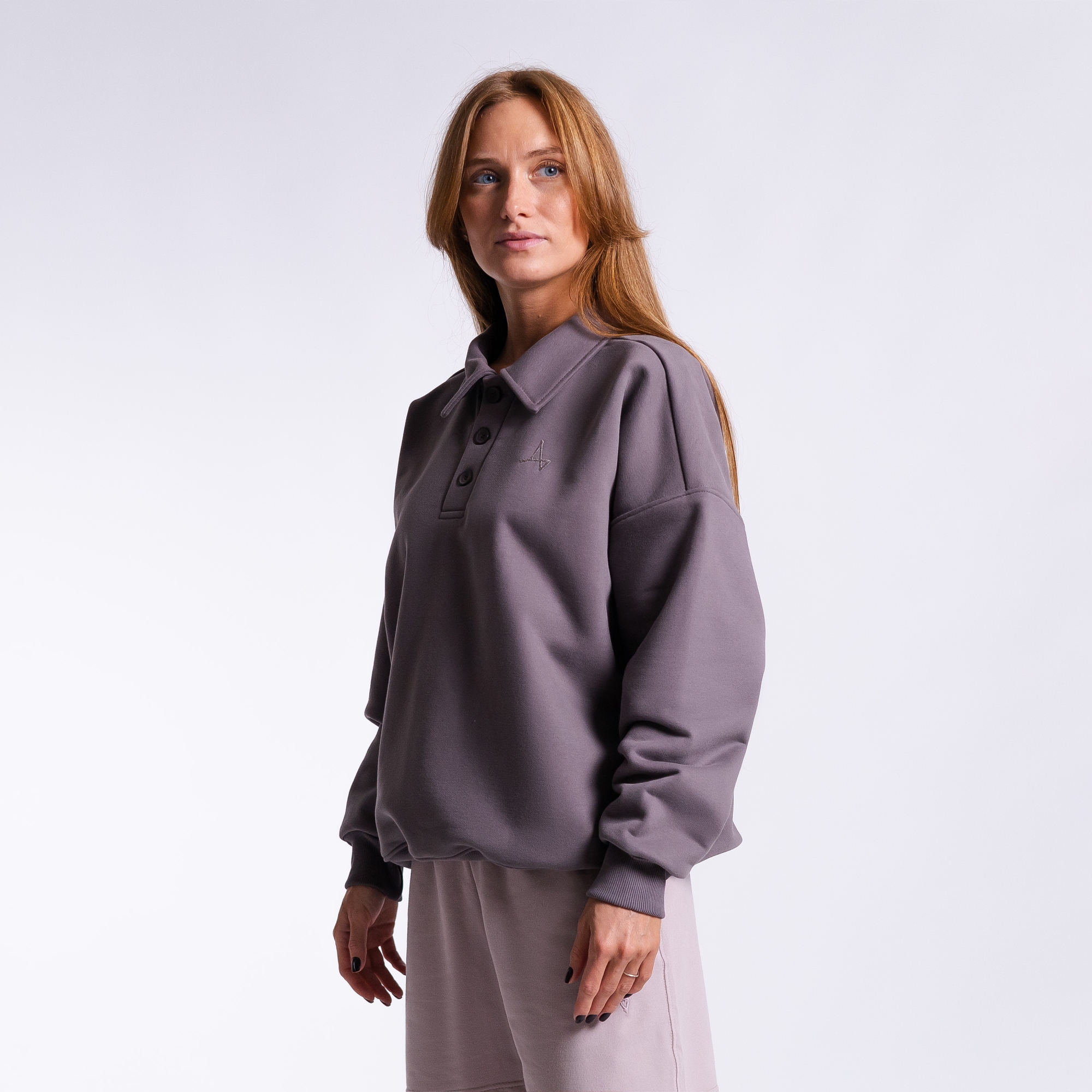 Cвитшот с воротом