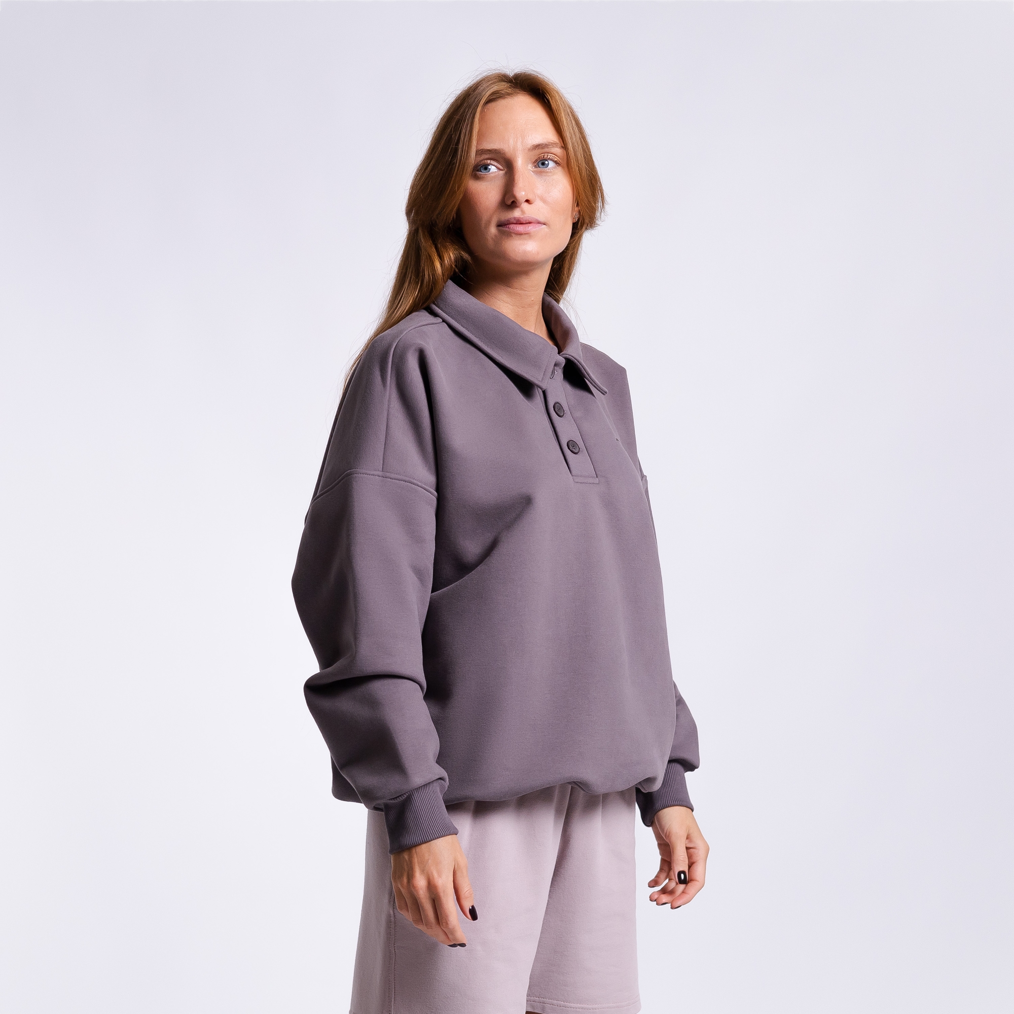 Cвитшот с воротом