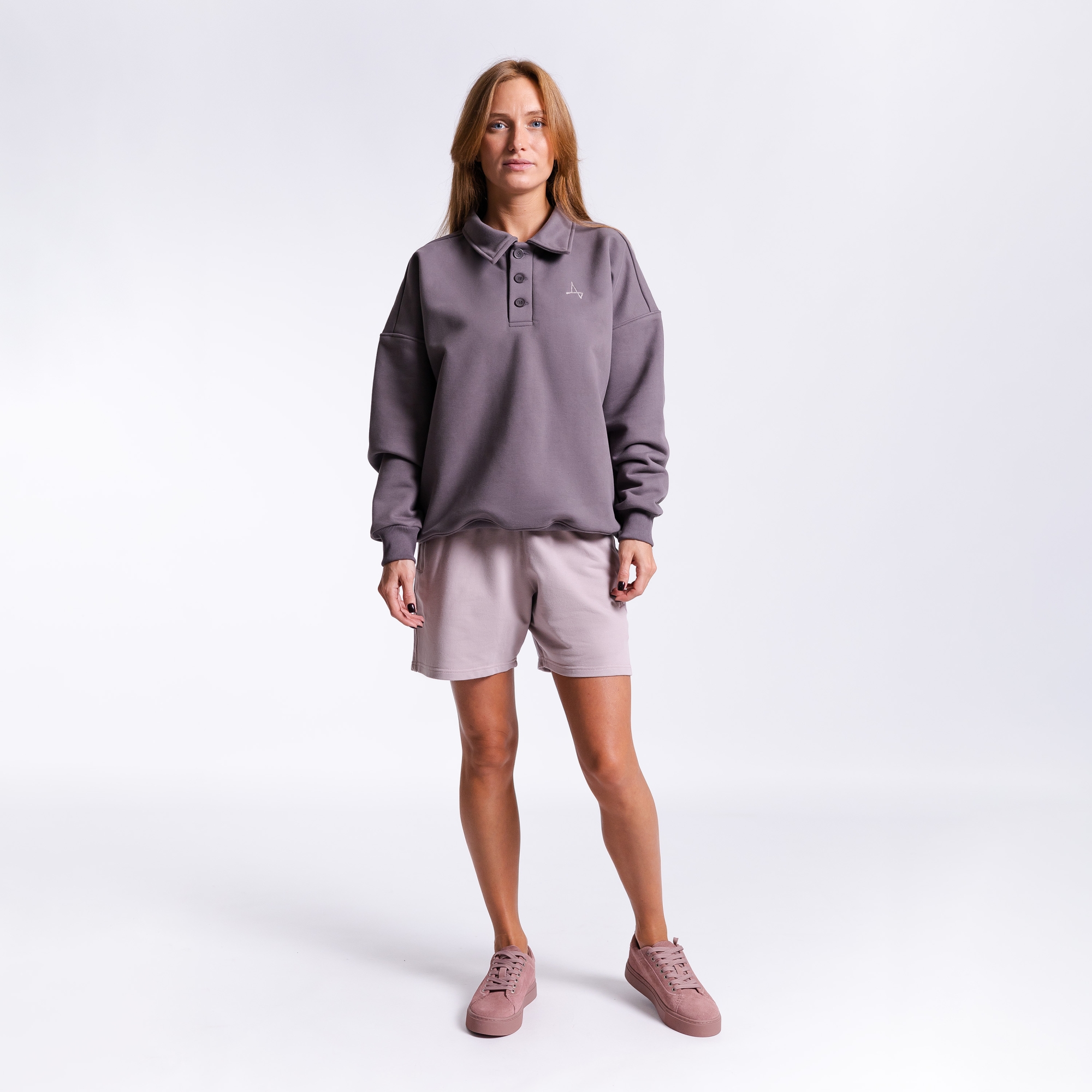 Cвитшот с воротом