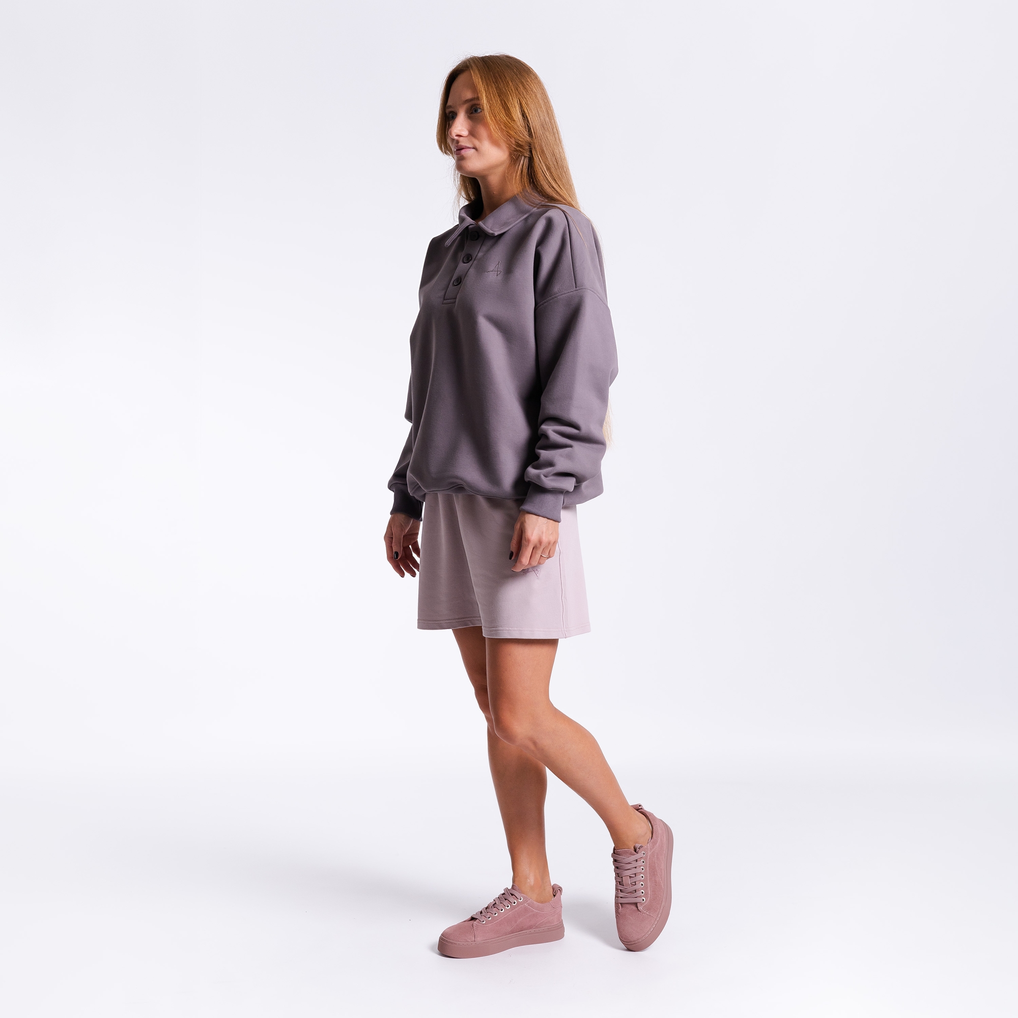 Cвитшот с воротом